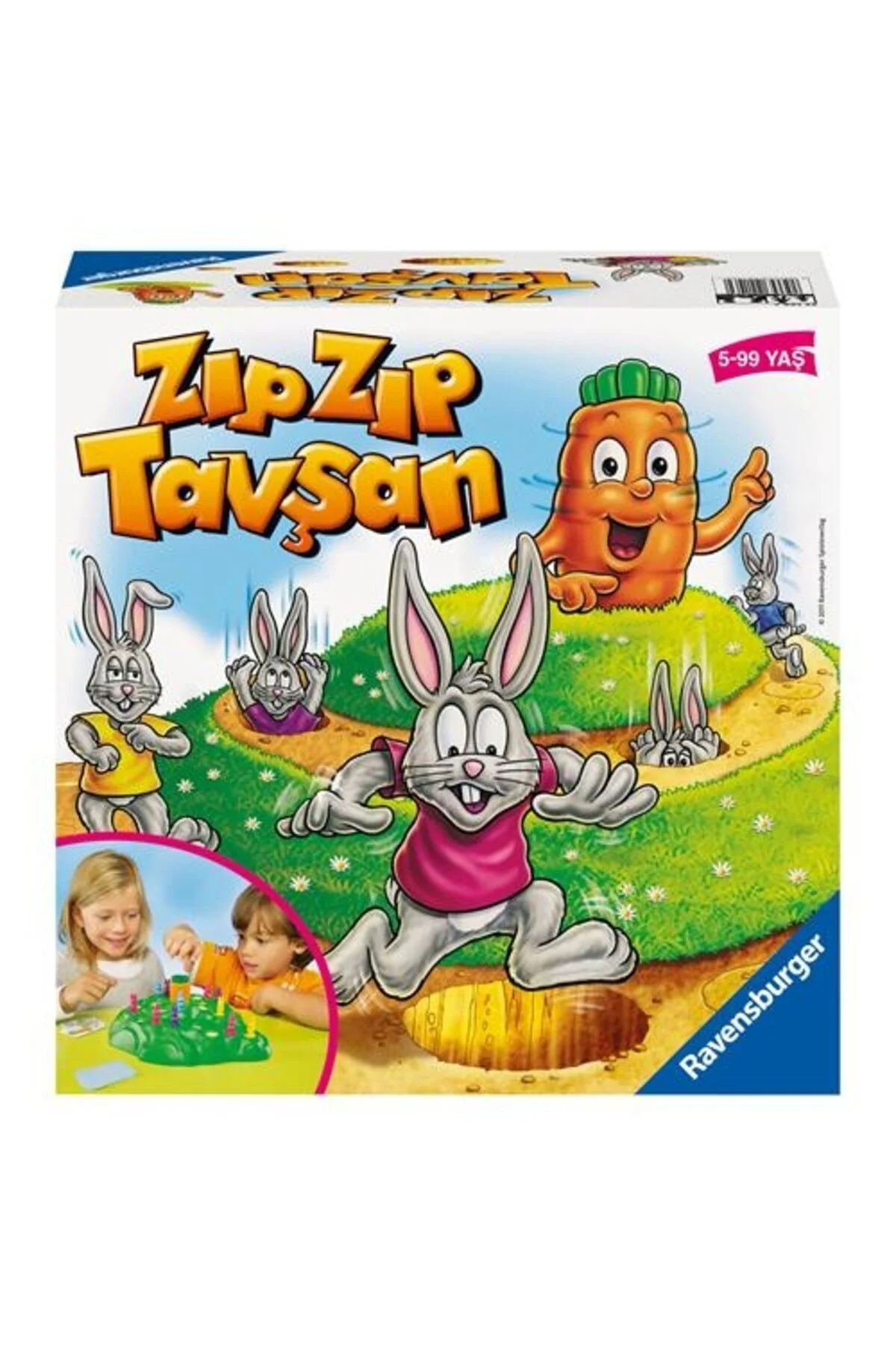 بازی های رومیزی 221462 خرگوش فنری 5 99 سال ROT221462 RAVENSBURGER Genel Markalar