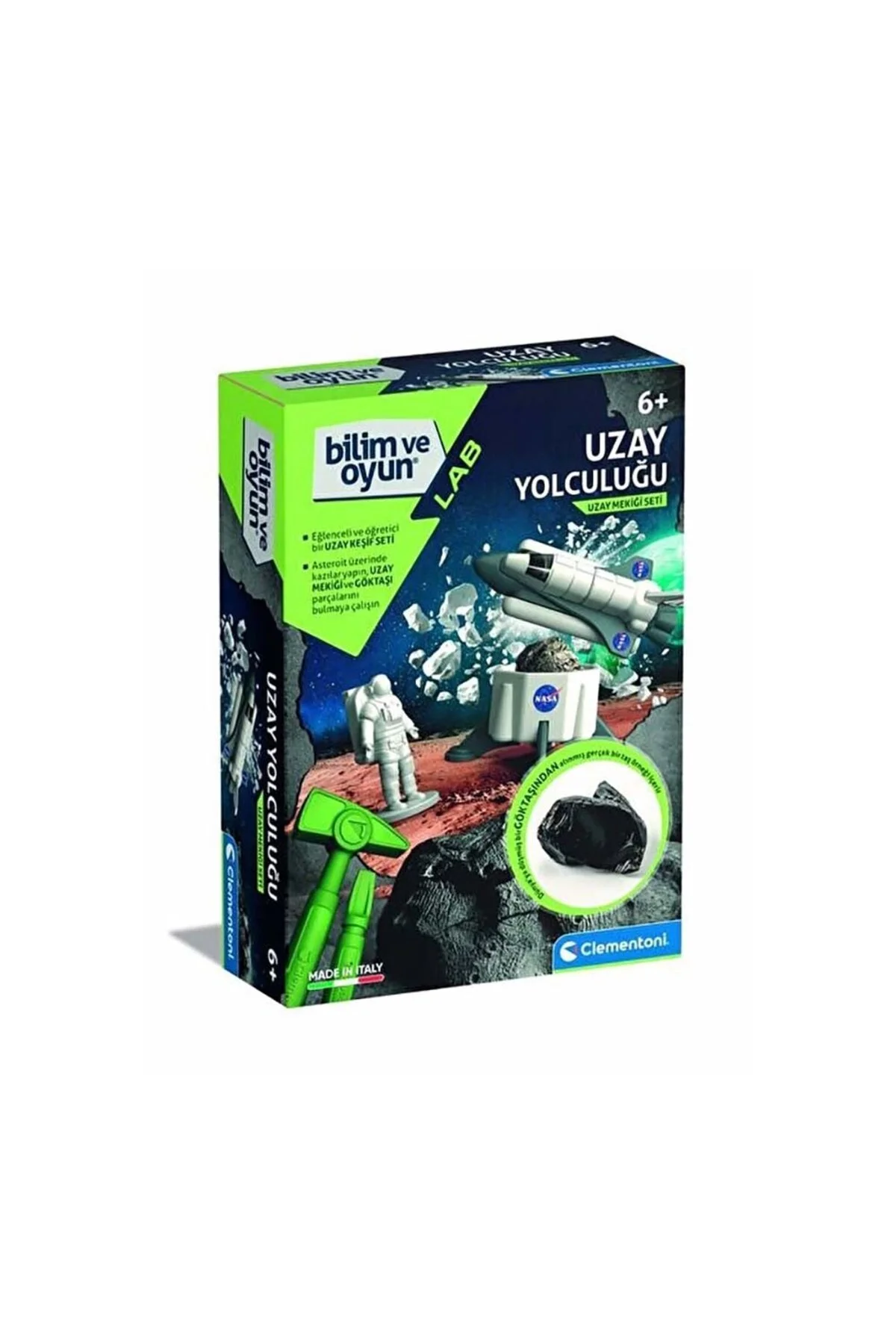 اسباب بازی های آموزشی Clementoni 64191 Science And Play مجموعه شاتل فضایی ناسا CLM.H.64191 Genel Markalar