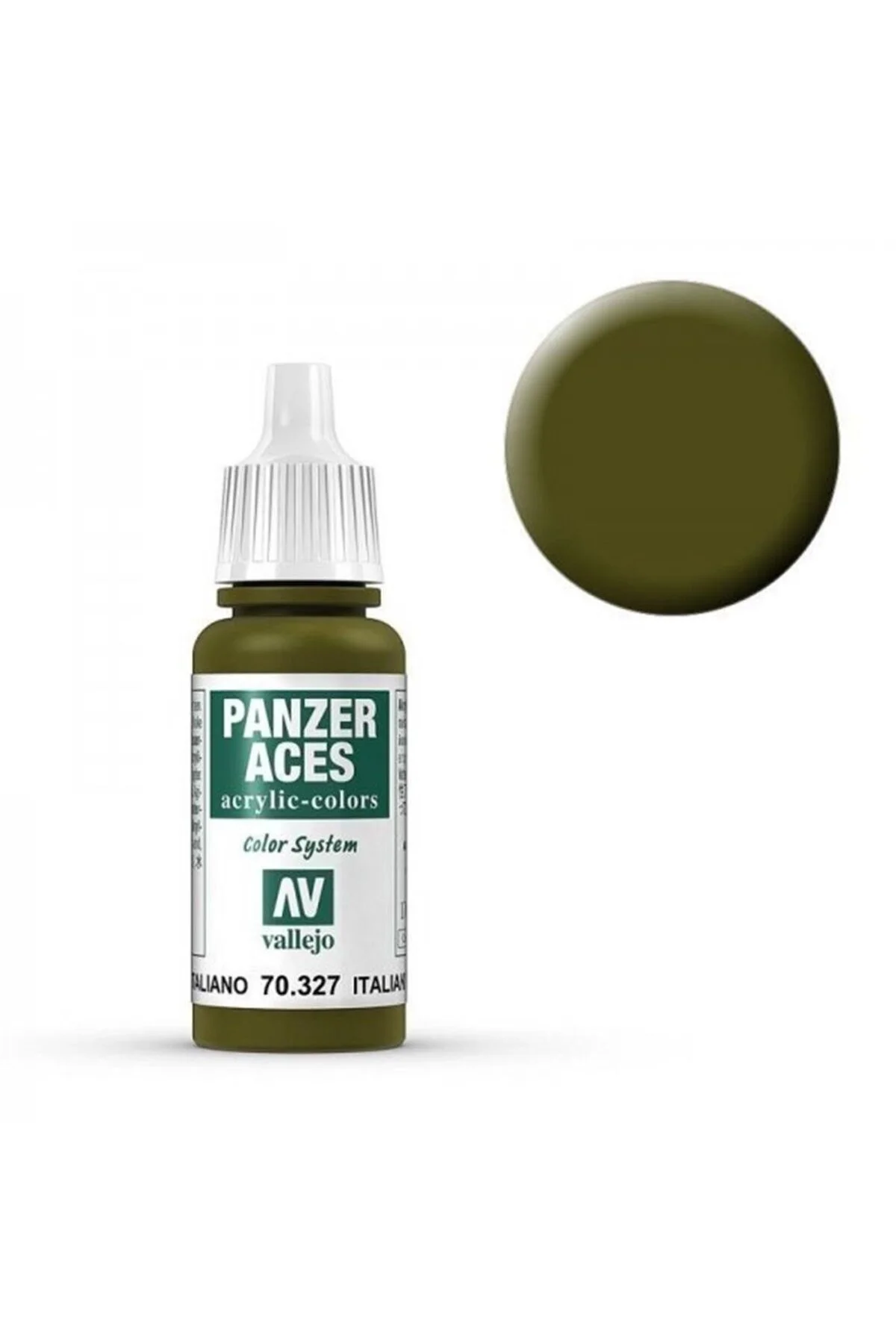 ماکت 17 میل. تانکر ایتالیایی نقاشی مدل سری ACES Vallejo