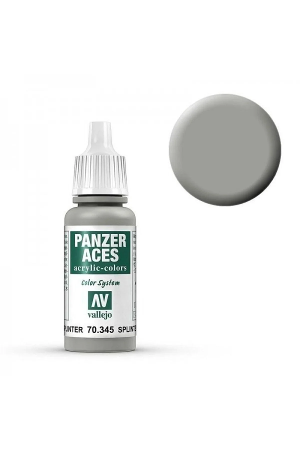 نقاشی پرایمر چند رنگ 17 میل. شیشه اسپلینتر. پایه ACES Vallejo