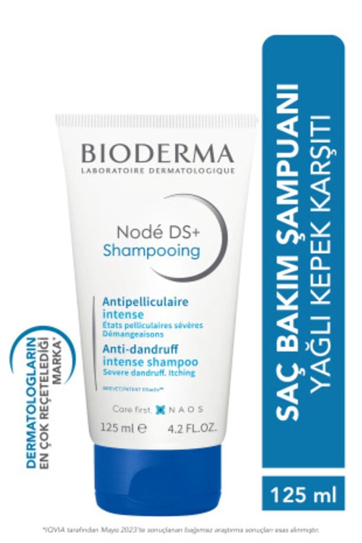 شامپو مردانه و زنانه Node DS روغن سبوس مواد شوینده موثر مراقبت از مو 125 میل Bioderma
