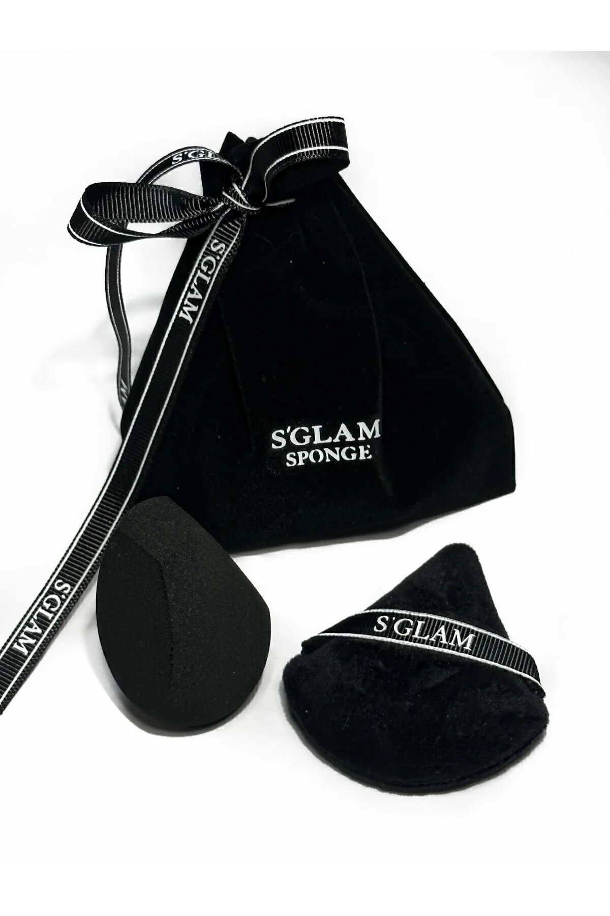 اسفنج آرایشی آرایش و مجموعه پودر متوسط شیگلم اورجینال S'GLAM