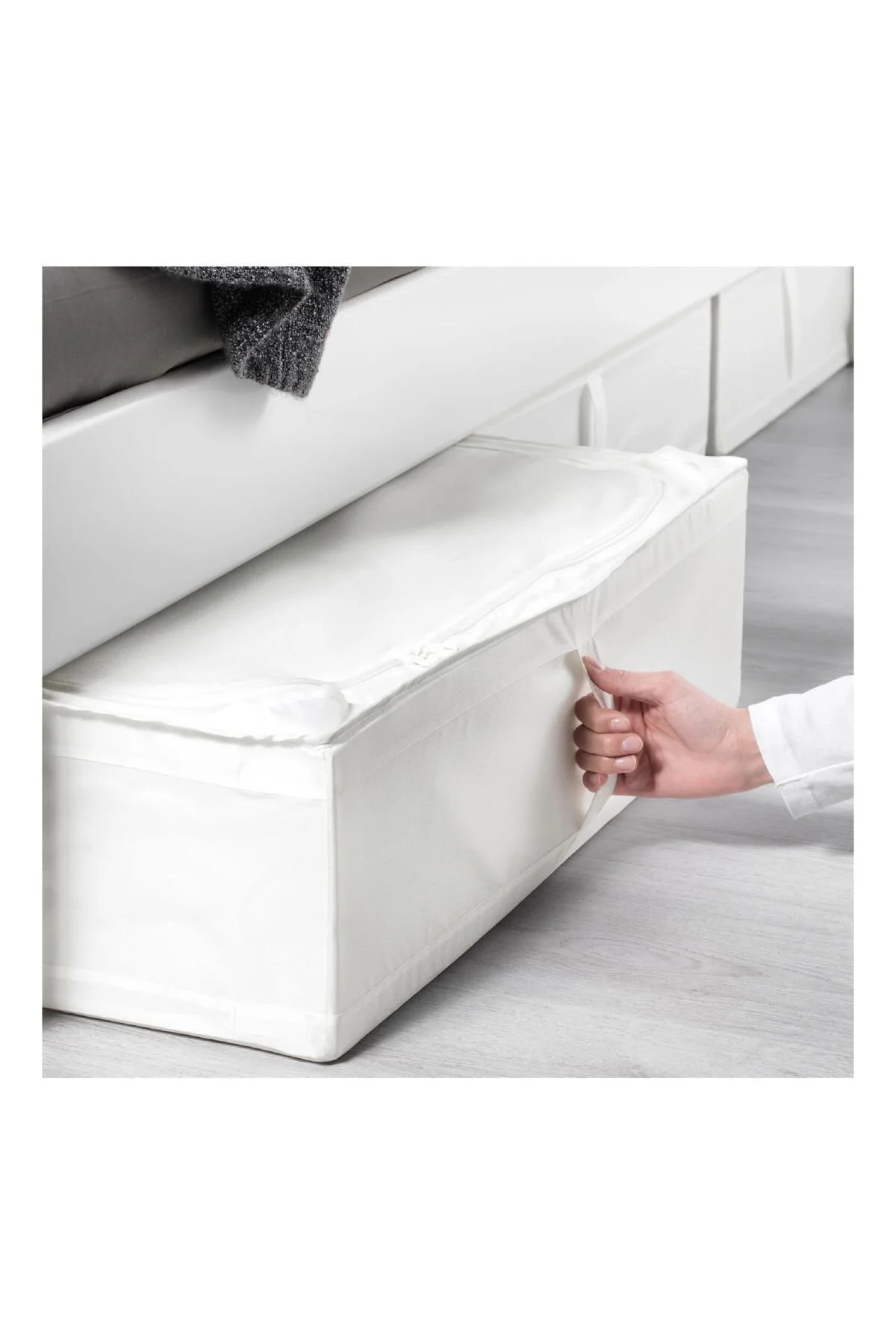 کیسه لباس (هورچ) سفید هورچ سانتی متر جعبه چیدمان تاشو IKEA