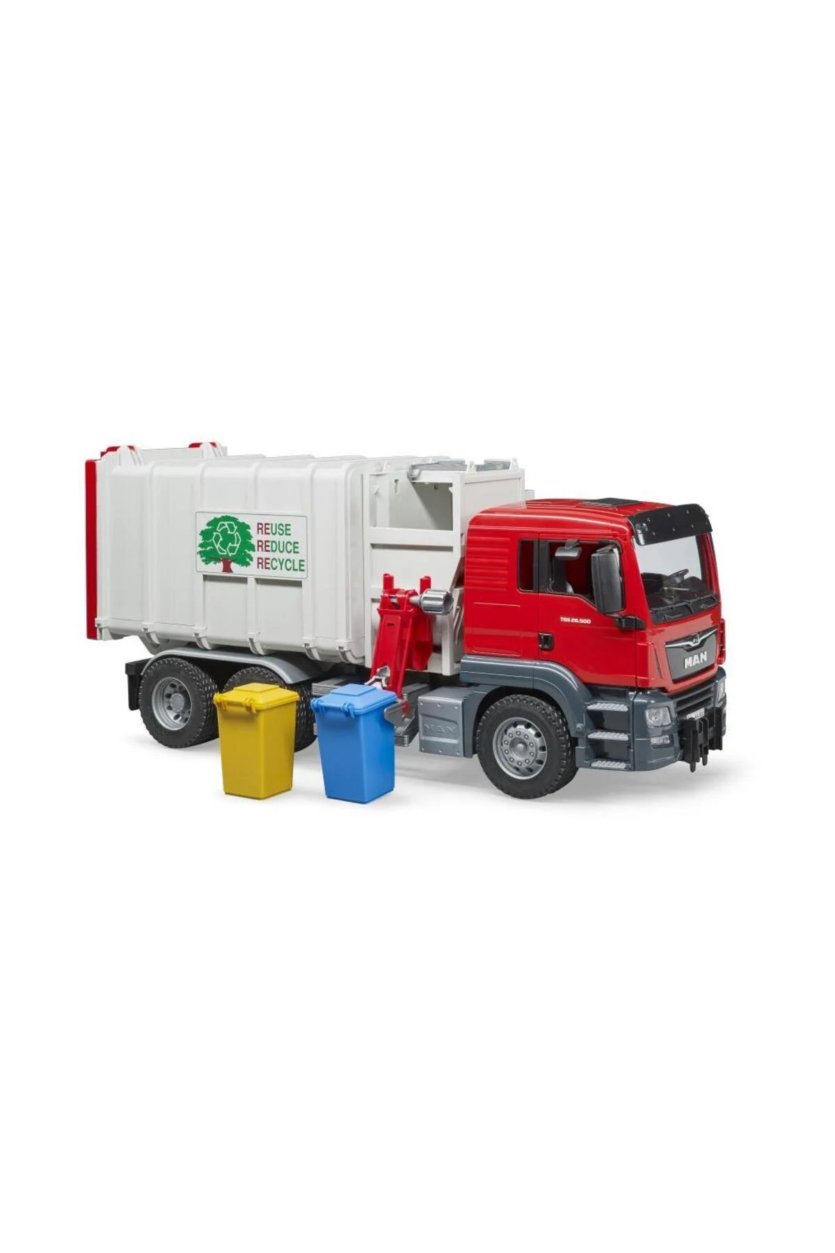 ماشین اسباب بازی حمل و نقل جانبی کامیون زباله MAN TGS 03761 Genel Markalar