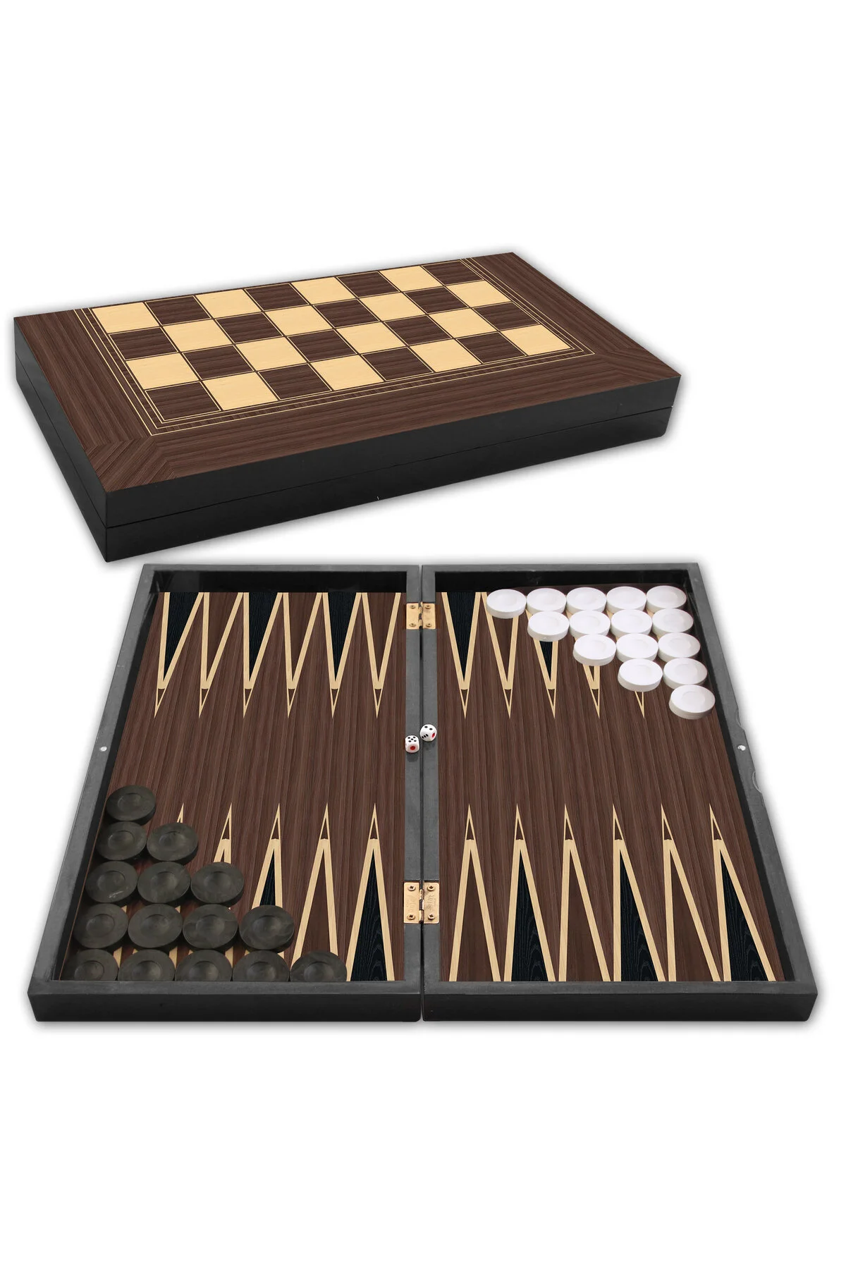 تخته نرد مجموعه چکر BACKGAMMON CHECKER اورجینال Star Oyun Aletleri