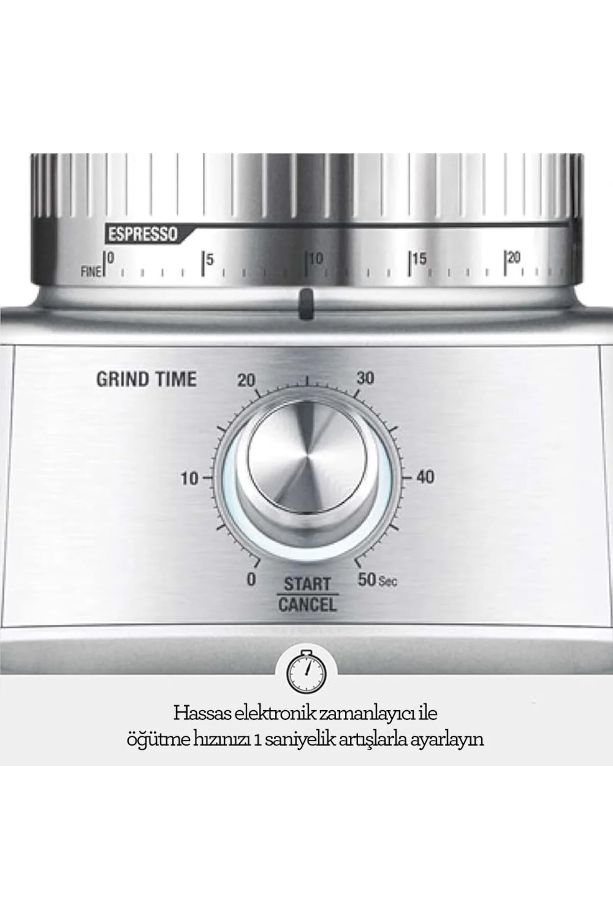 آسیاب قهوه الکترونیکی Scg600sil2eeu1 اورجینال Sage