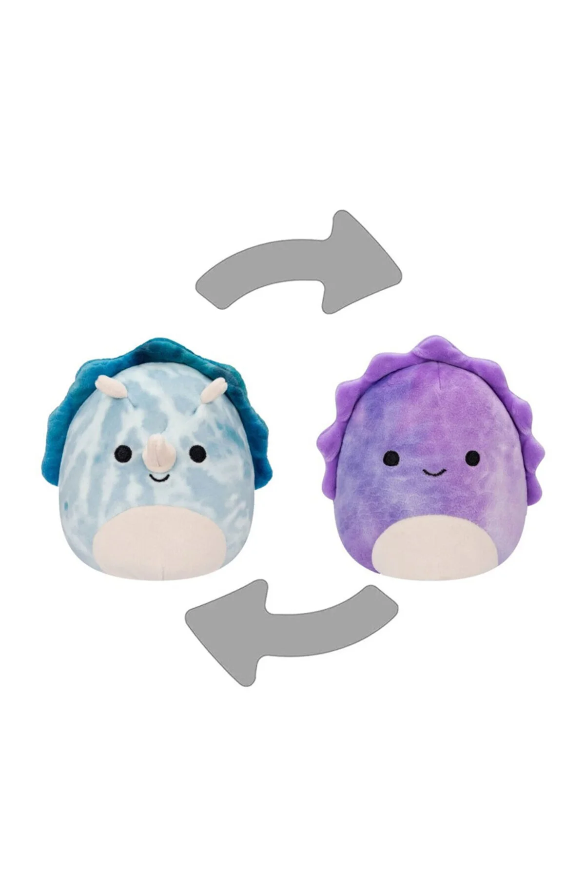 اسباب بازی های پشمی FLIP A MALLOWS DELILAH & JEROME 13CM Squishmallows