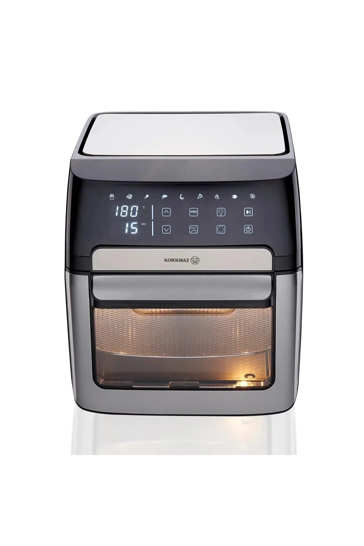 سرخ کن A891 اجاق گاز حداکثر AIRFRYER 12 LT. KORKMAZ