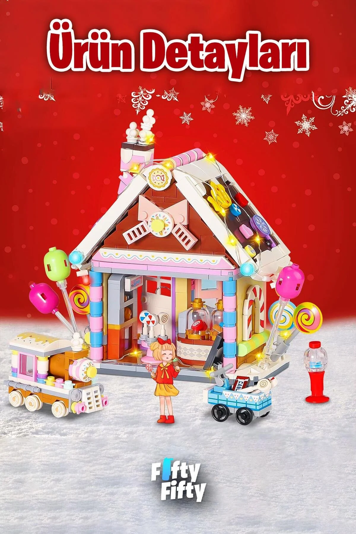 لگو و اسباب بازی های ساخت محور ست ساز 781 قطعه ای LOZ CREATIVE SERIES SWEET STORY STORE FFLZ 1224 از ترکیه Vagonlife