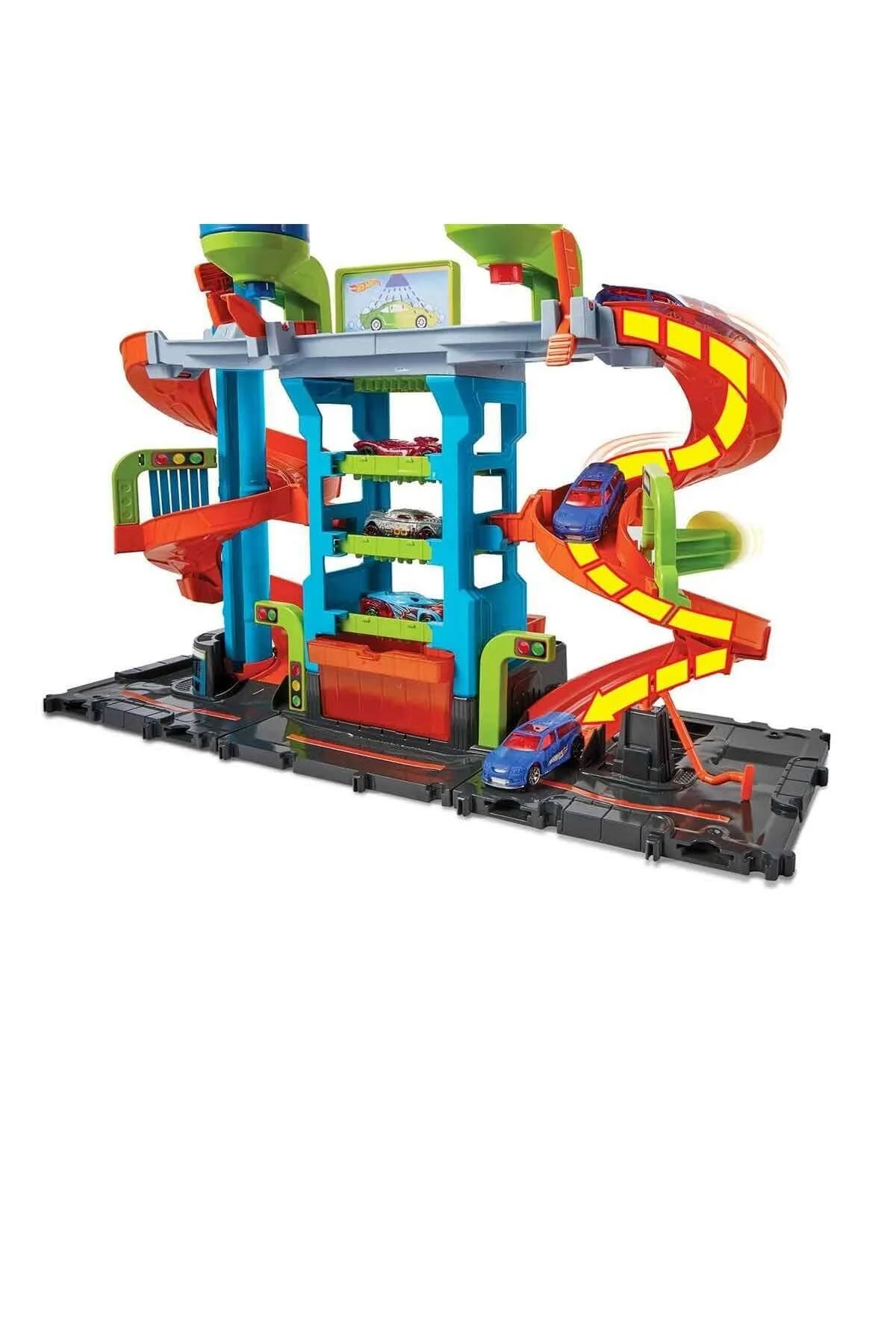 ماشین اسباب بازی ® برج شستشوی مگا | HDP05 HOT WHEELS