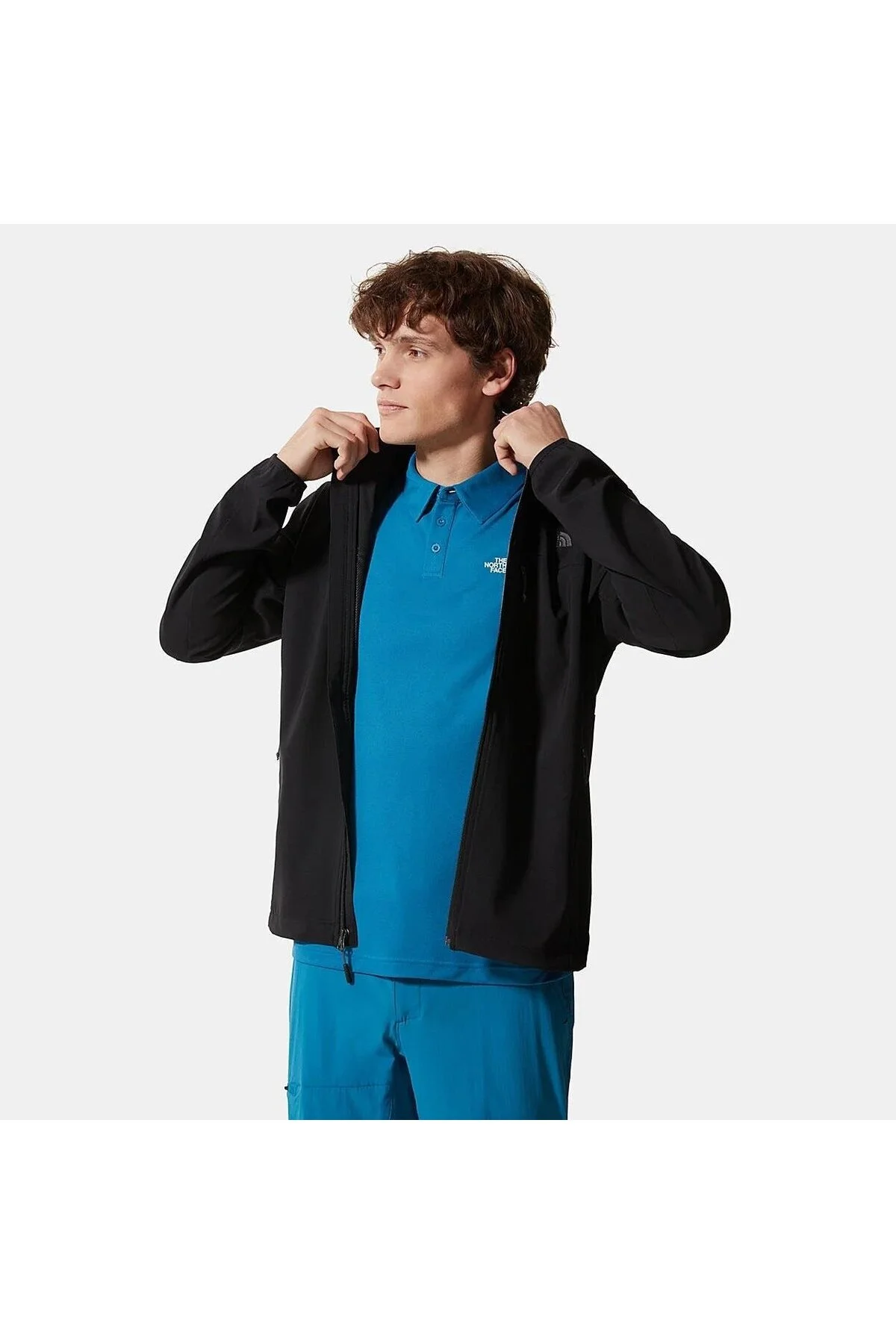 کاپشن مشکی مردانه ژاکت سیاه زیرک اورجینال The North Face