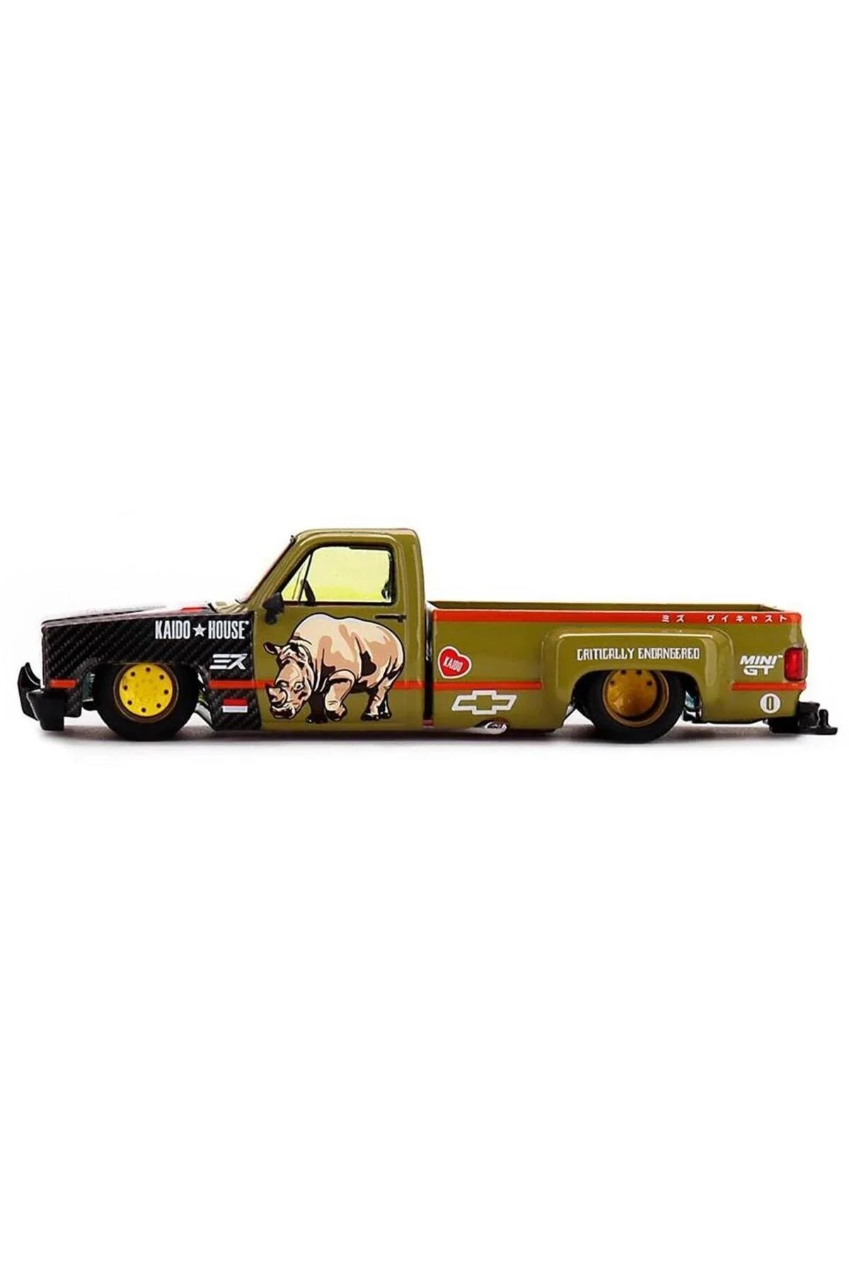 ماشین اسباب بازی 153 HOUSE X MINI GT CHEVROLET SILVERADO MIZU mini gt