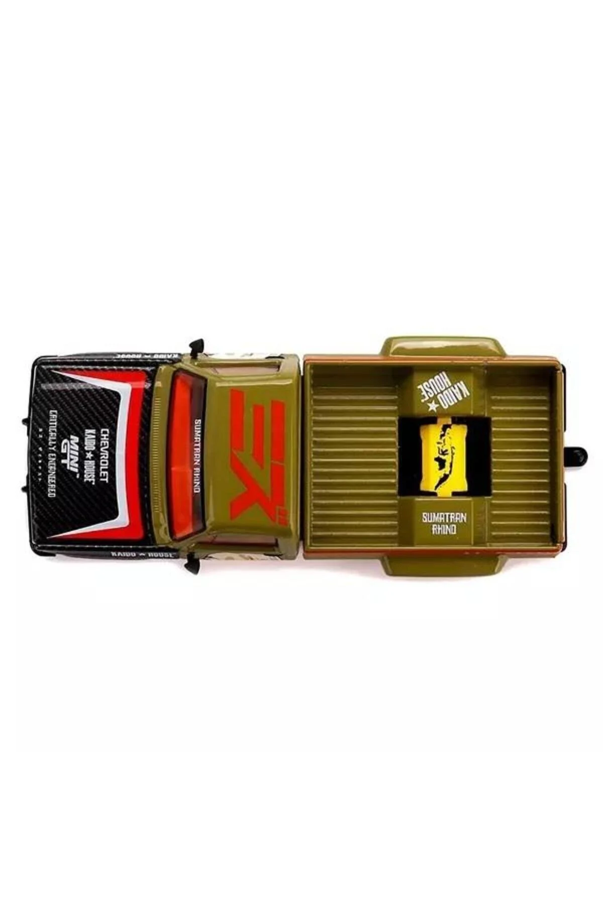 ماشین اسباب بازی 153 HOUSE X MINI GT CHEVROLET SILVERADO MIZU mini gt