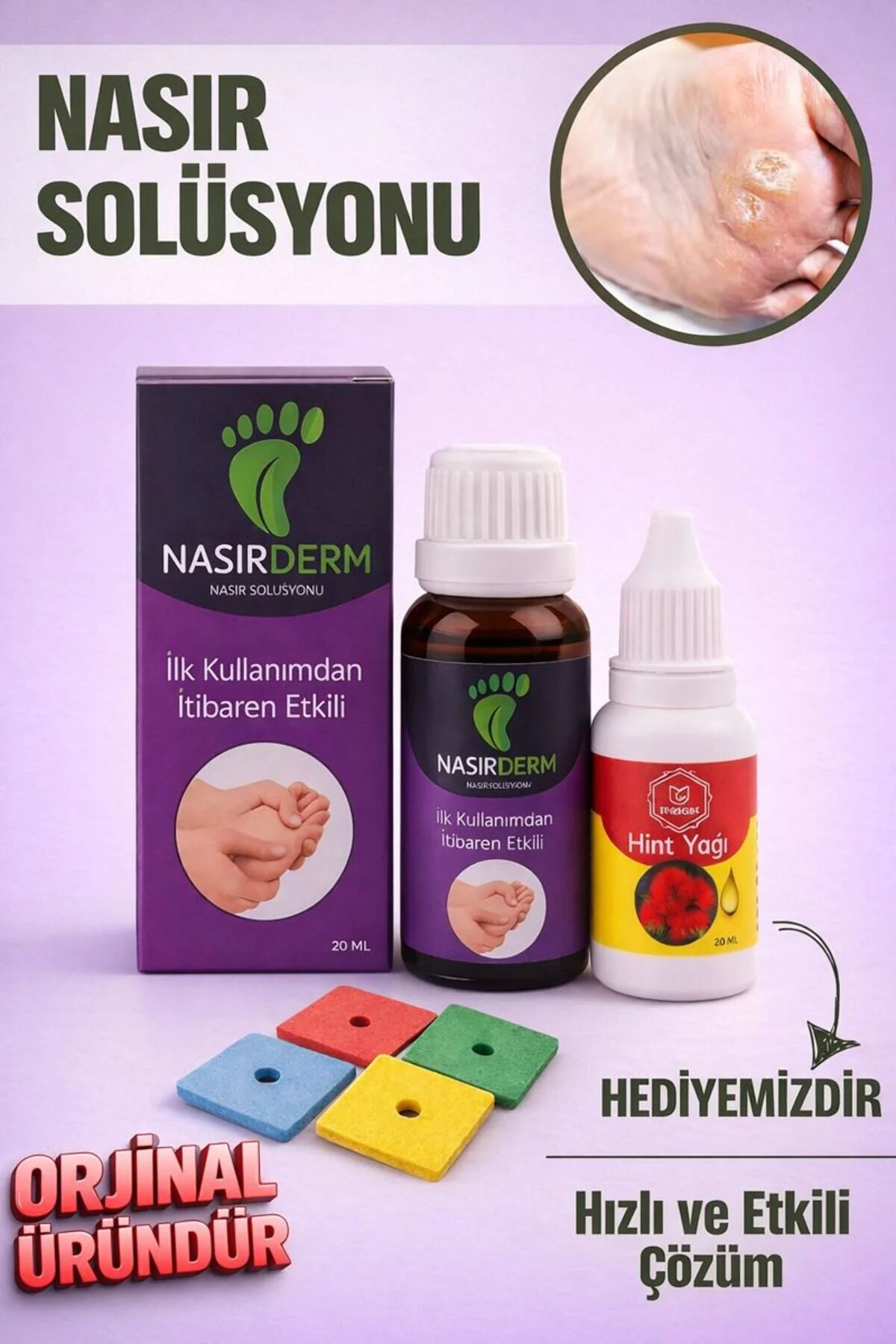 کرم پا با خاصیت نرم کنندگی و رفع پینه 20 گرمی Güzeldost