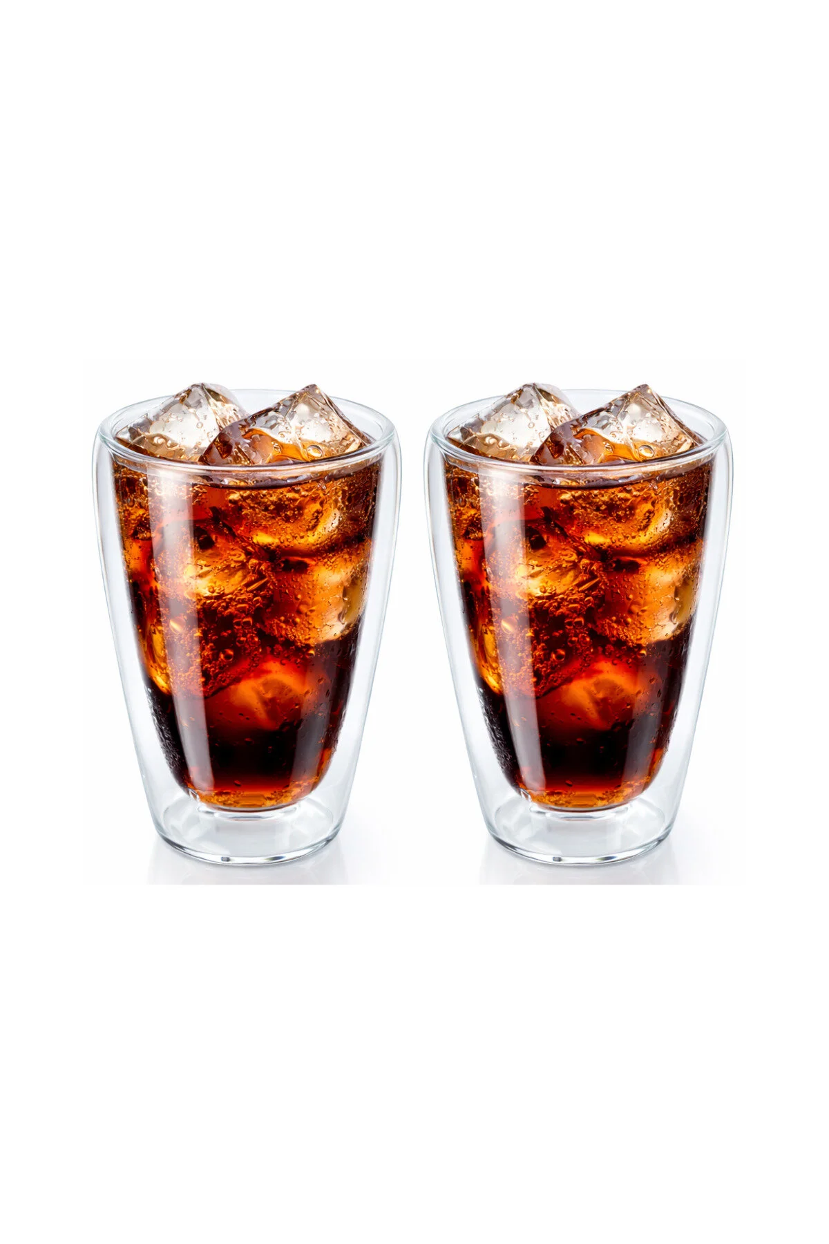لیوان سبک جدید دوتایی به نام فنجان بلند 400 میلی لیتر آب راننده نرم NESCAFE LATTE CUP 2 قطعه 2258 Kitchen Design Lab