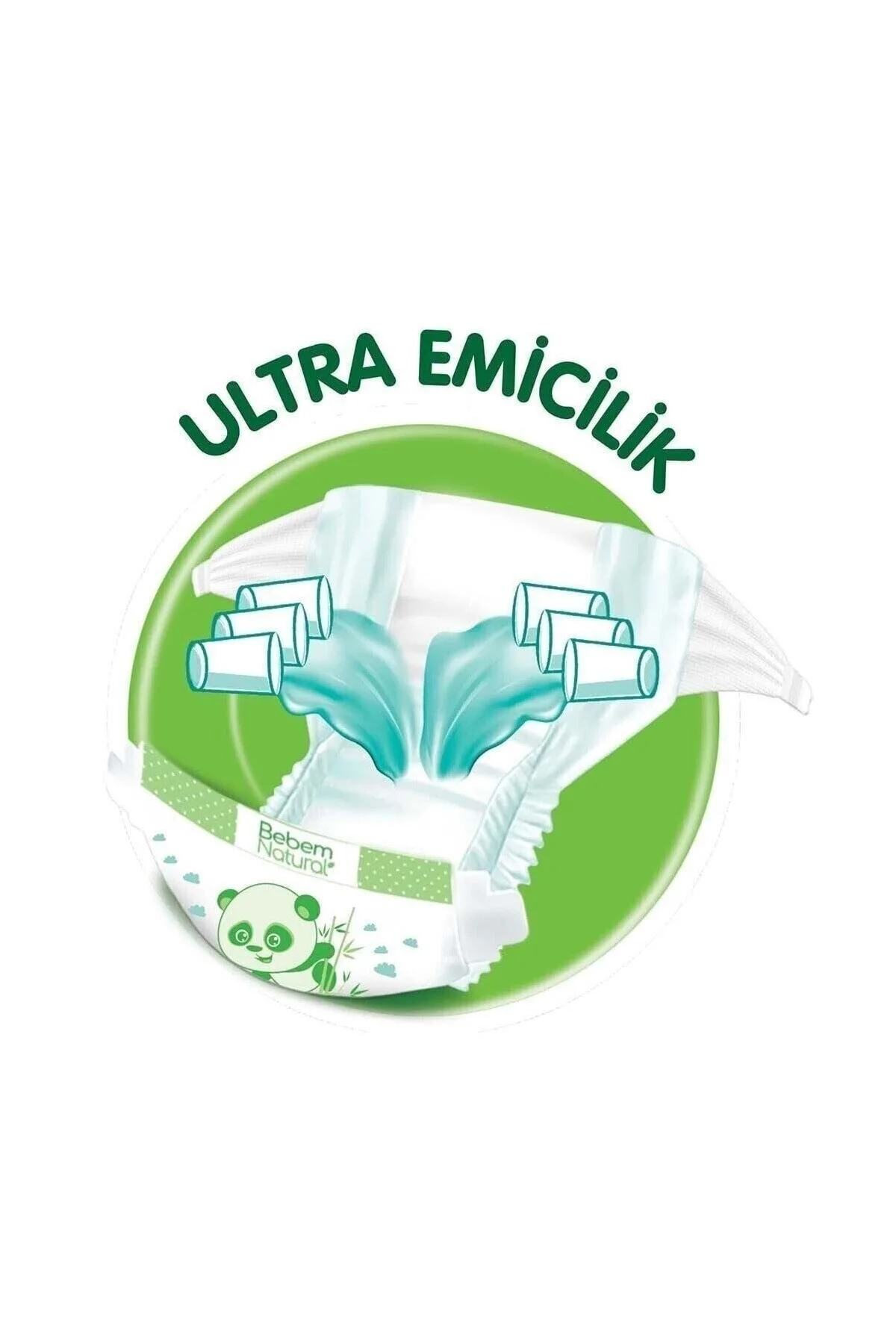 پوشک بچه بسته فرصت 1 سایز 2 5 کیلویی 64 عددی اورجینال Bebem Natural