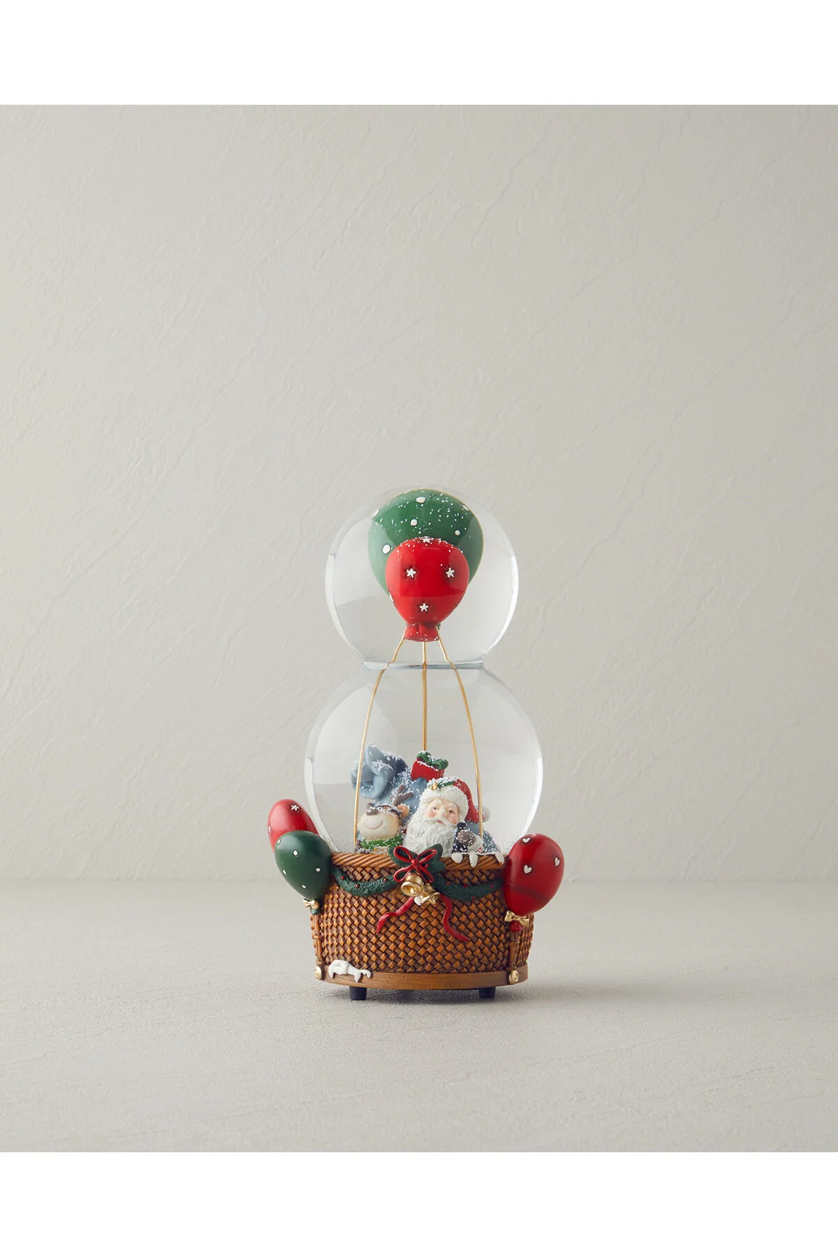 گوی برفی ARMIN SNOW GLOBE 21 سانتی متر قرمز English Home