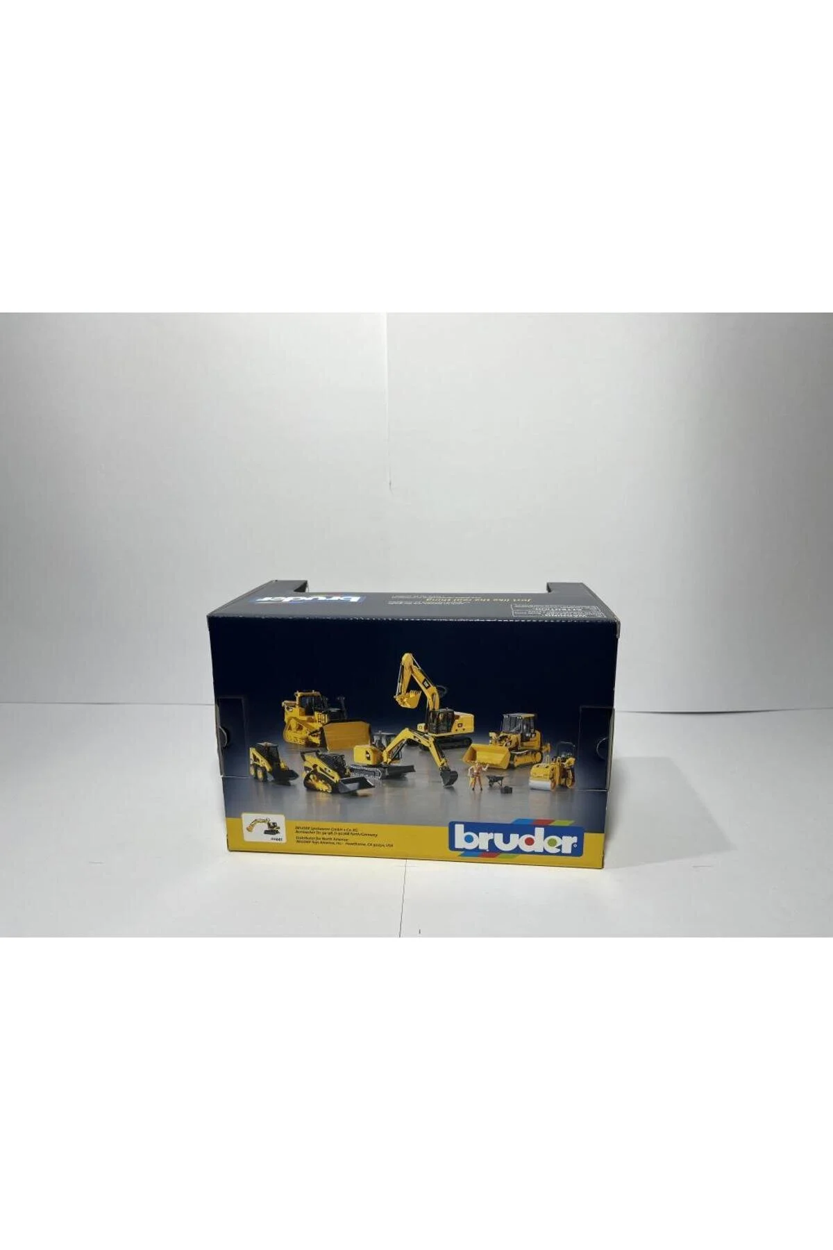 ماشین اسباب بازی سیلندر آسفالت CATERPILLAR BR02433 4 ساله Bruder