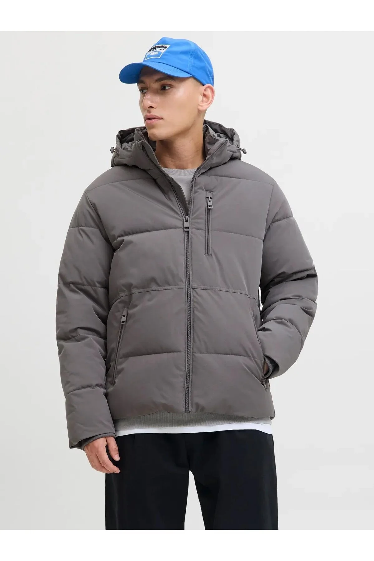 کاپشن پفکی مردانه JJEOWEN PUFFER SN 12278792 Jack & Jones