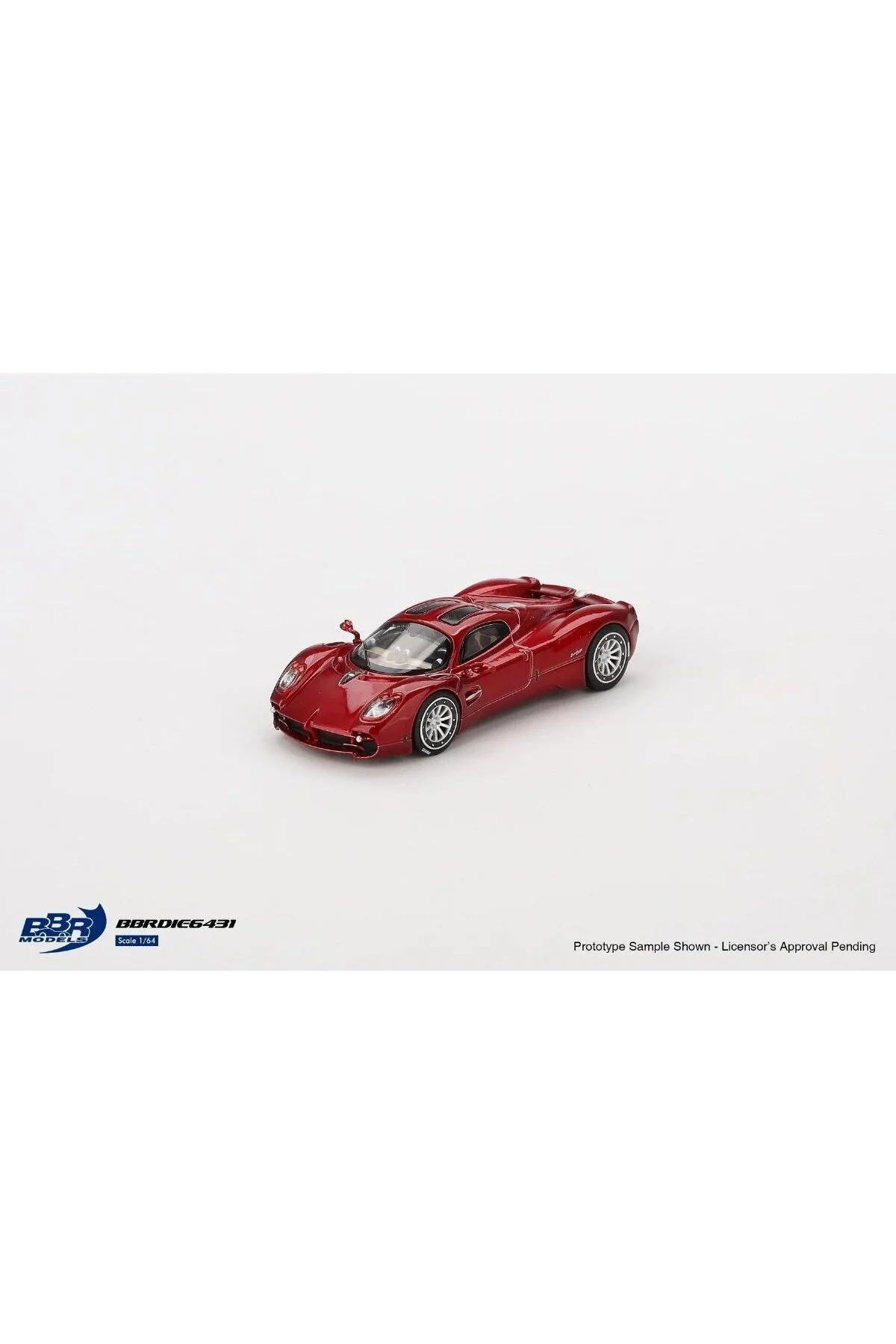 ماشین اسباب بازی BBR 1 64 پاگان آرمانشهر دبی قرمز mini gt