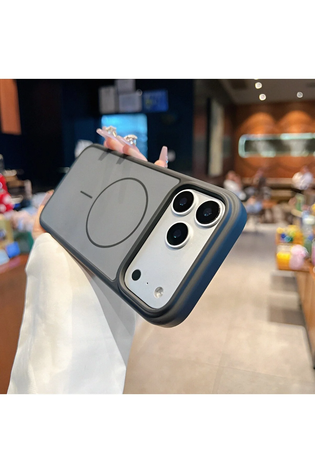 کاور و قاب کیف کادویی محافظ لنز ویژه IPHONE 17 PROMAX PASTEL COLOR MAGSAFE KumOziShop