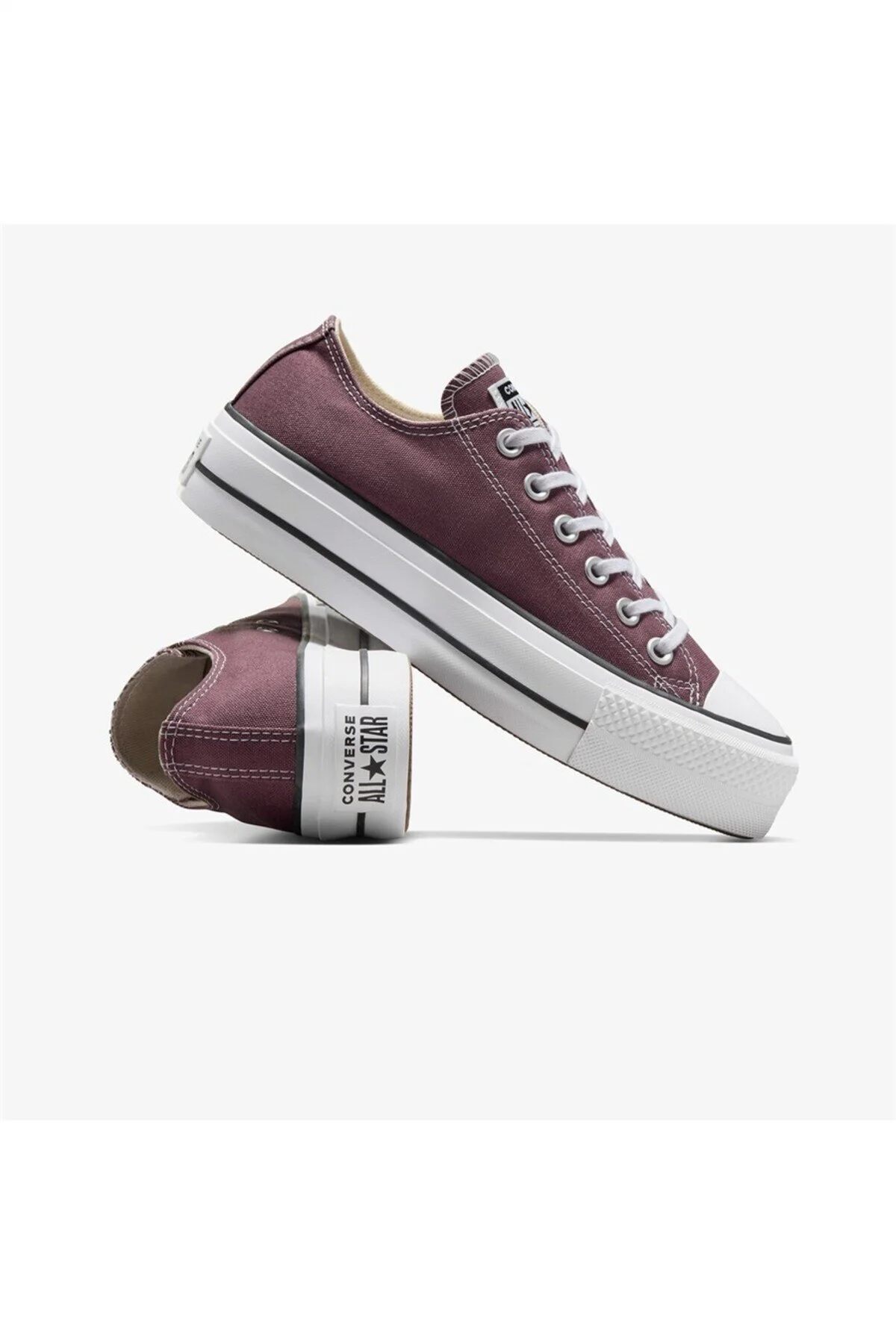 اسنیکر کفش ورزشی کلارت قرمز زنانه چاک تیلور آل استار لیفت کانورس Converse