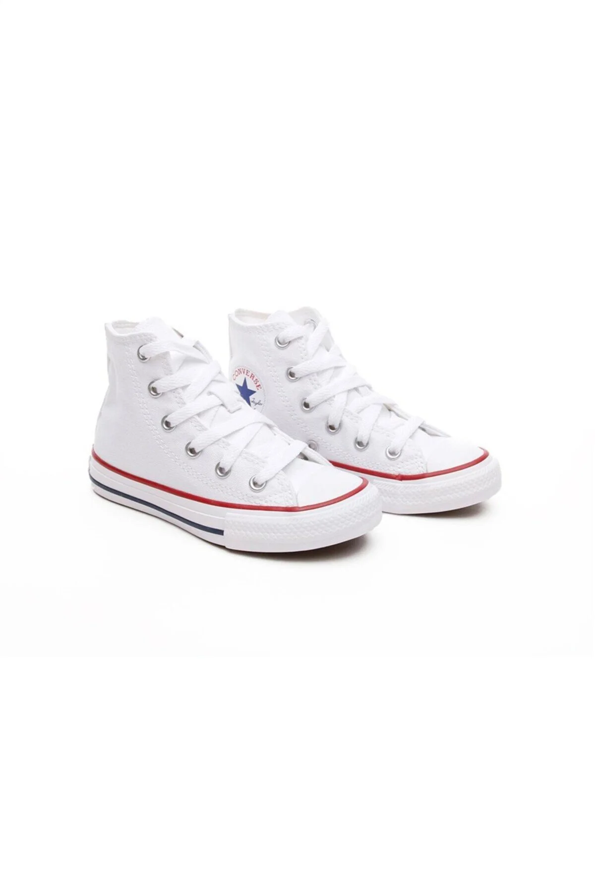 اسنیکر دخترانه و پسرانه بچگانه چاک تیلور همه ستاره های کلاسیک سفید کفش ورزشی 3J253C Converse