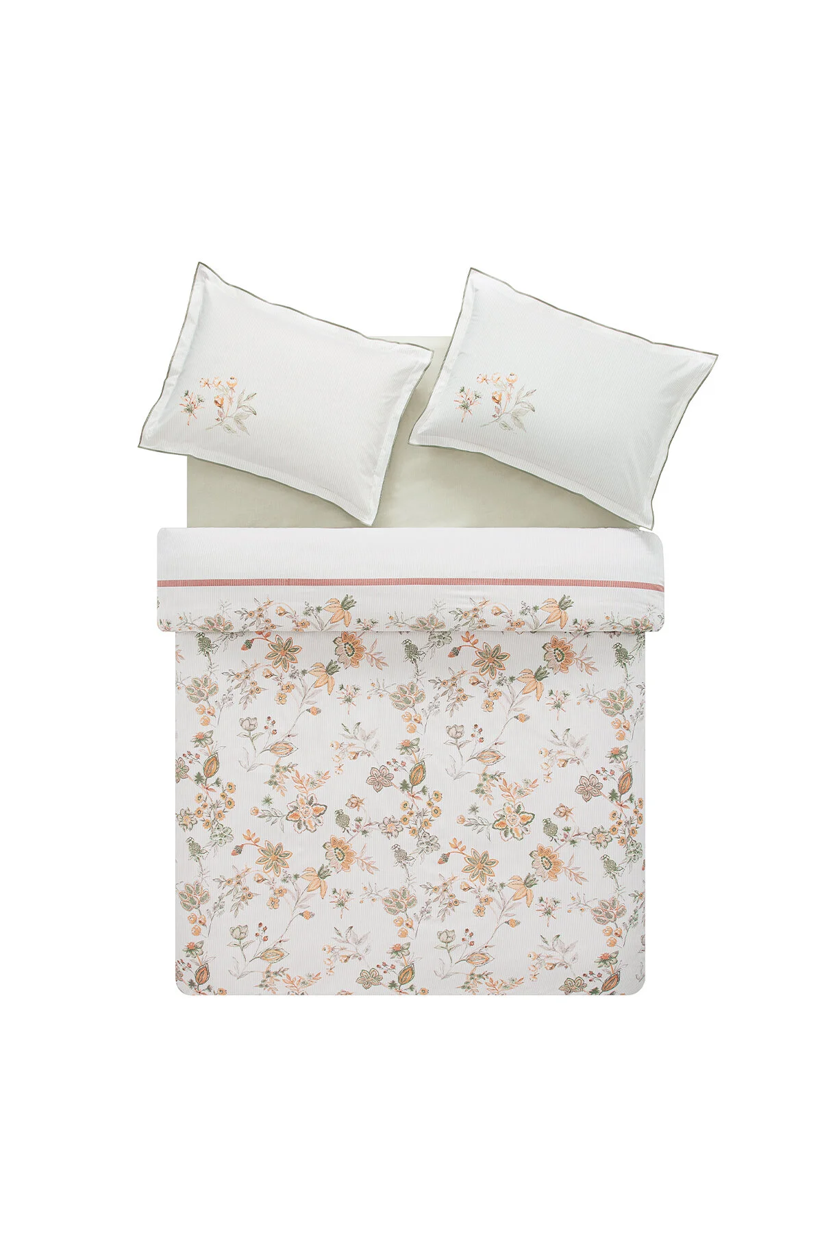 کاور لحاف دو نفره IMELDA DOUBLE RANFORCE 100 ٪ COVET COVER SAGE Puffy