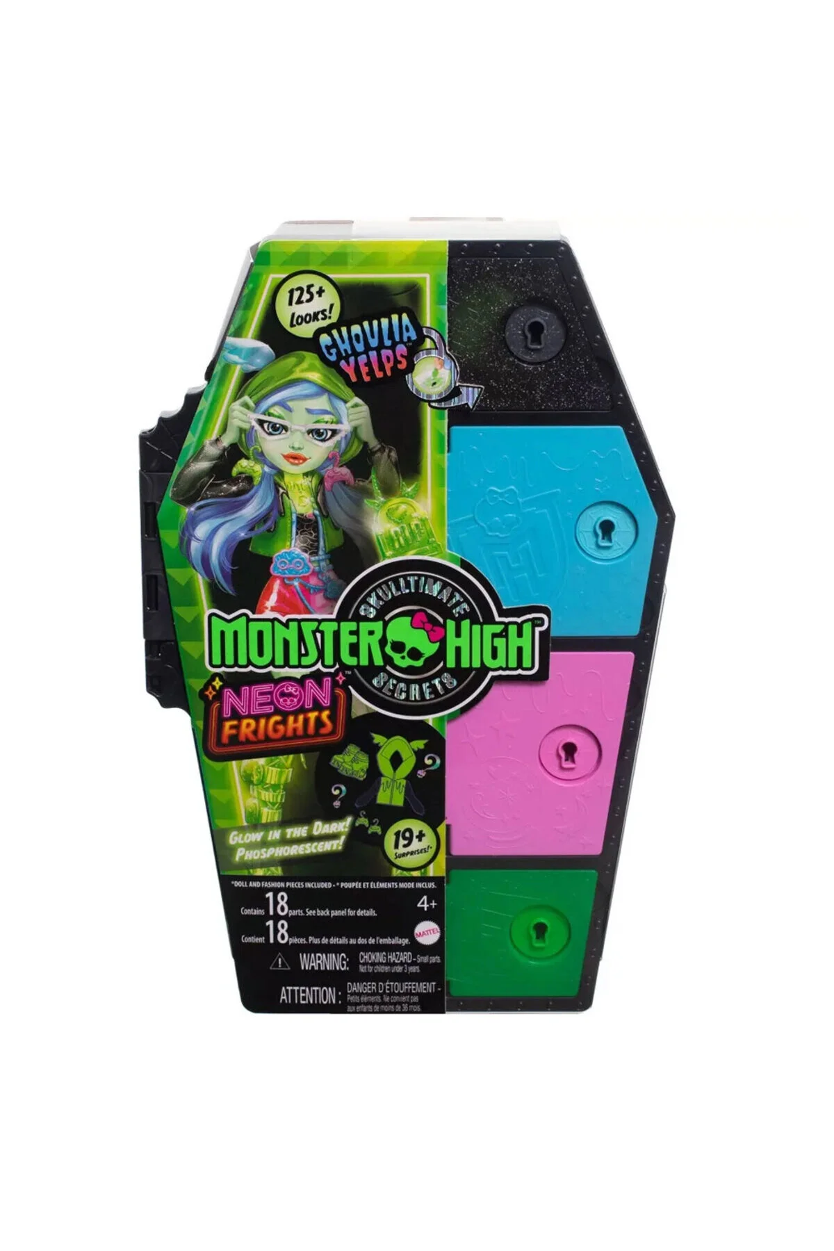 عروسک های مدل دوستان مرموز 3.SERI HPD59 HNF81 MONSTER HIGH