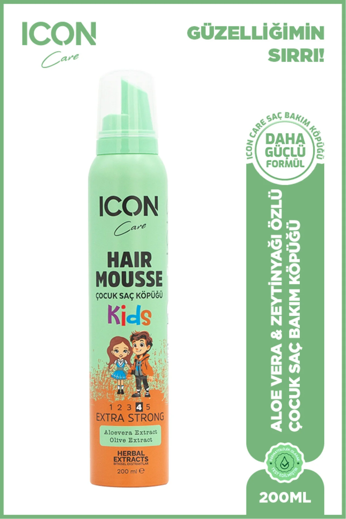 موس مو CARE HAIR SHAPE. فوم برای کودکان ICON Care