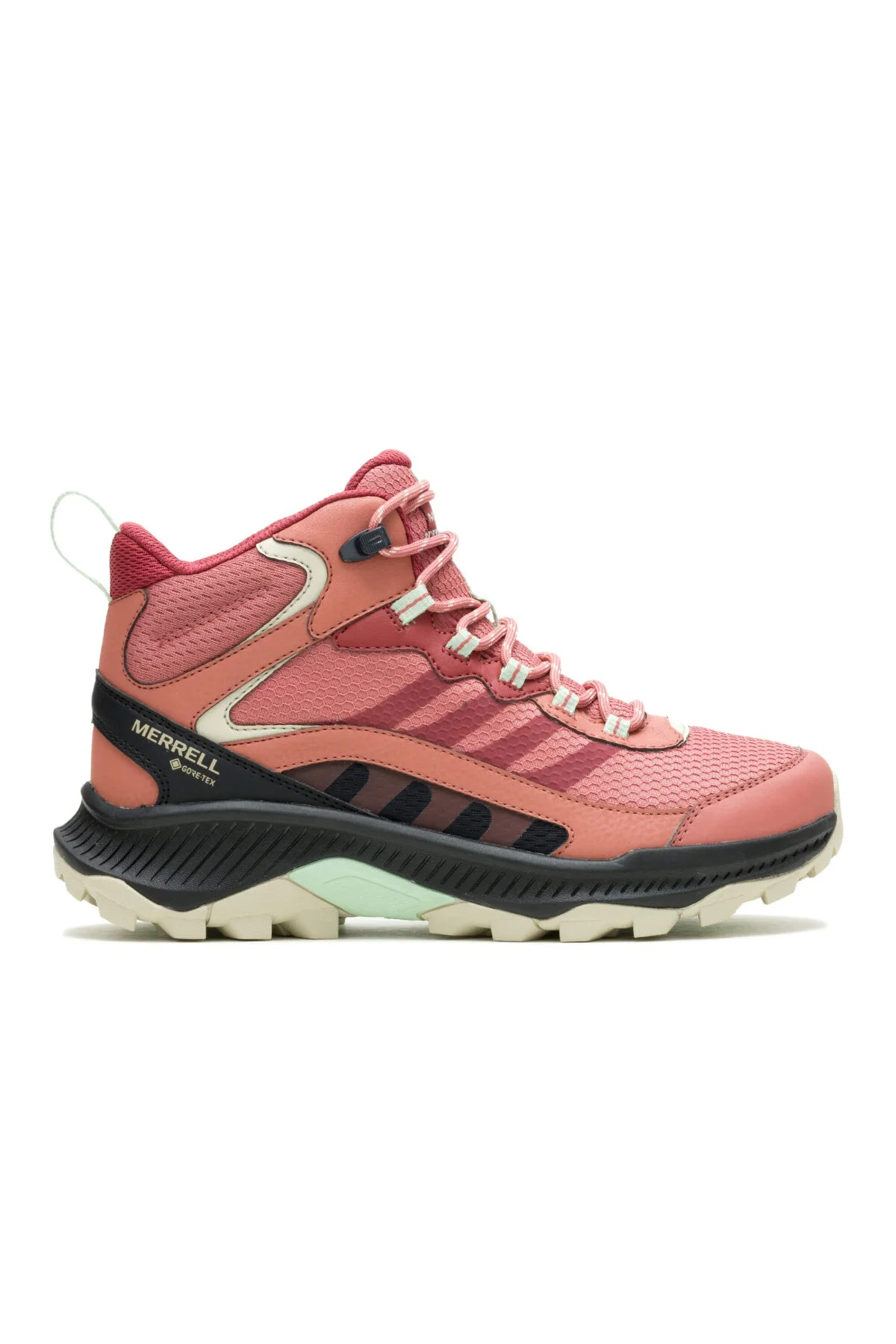 بوت پوتین زنانه Speed ​​Strike 2 Mid Gtx در فضای باز نارنجی مرل Merrell