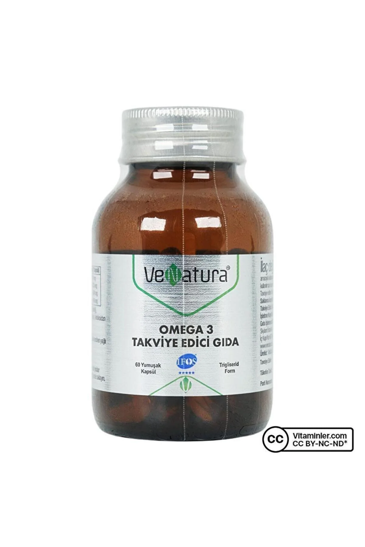 روغن ماهی کپسول امگا 3 60 اورجینال Venatura