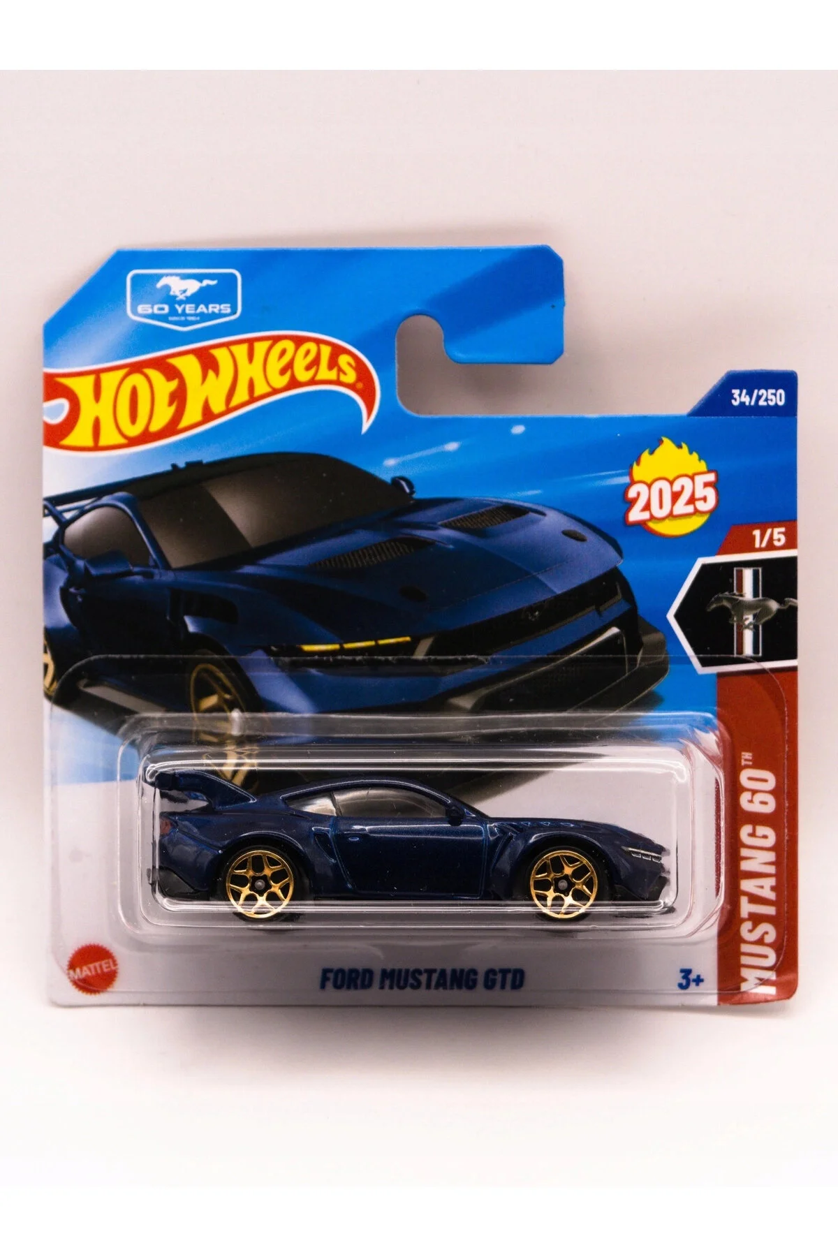 ماشین اسباب بازی فورد موستانگ GTD اورجینال HOT WHEELS