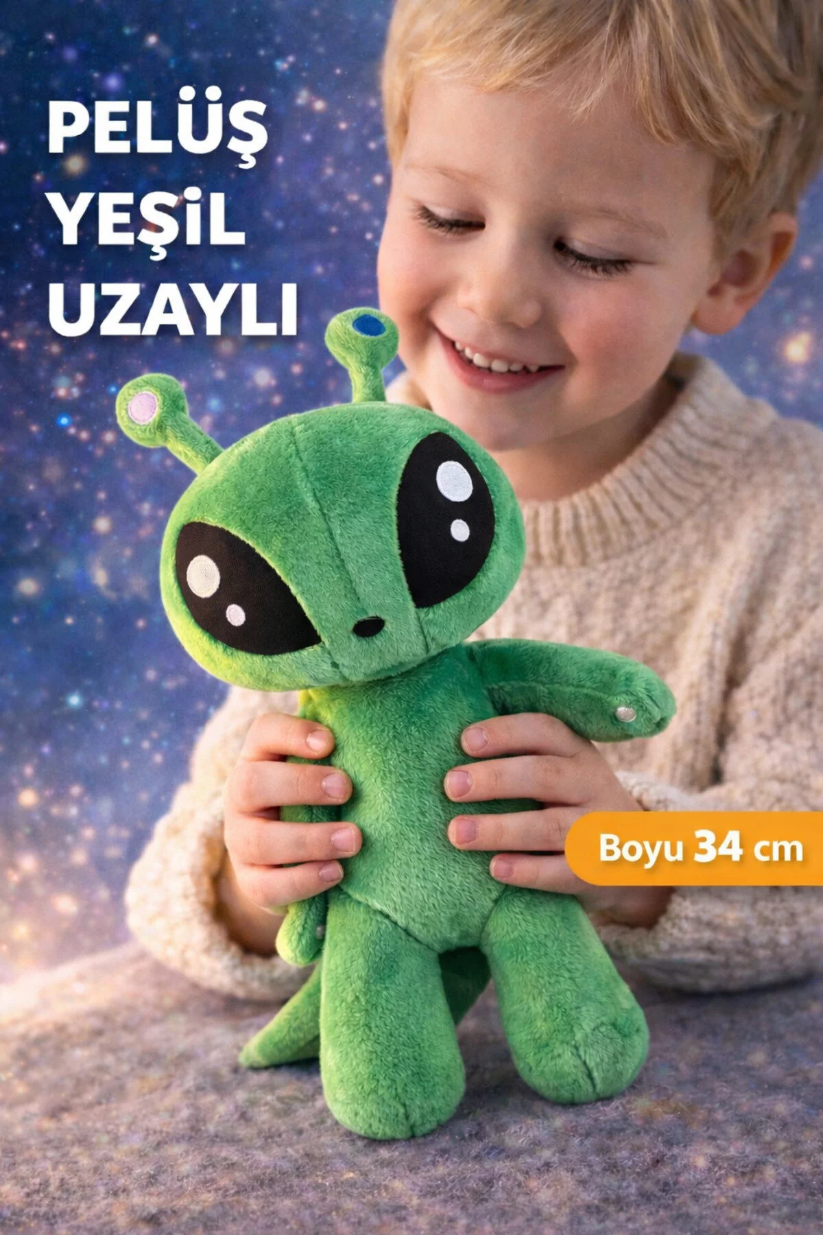 اسباب بازی های پشمی سبز مردانه و زنانه مخملی نرم افتون اسپارو 34 سانتی متر Alien 1140551556 IKEA