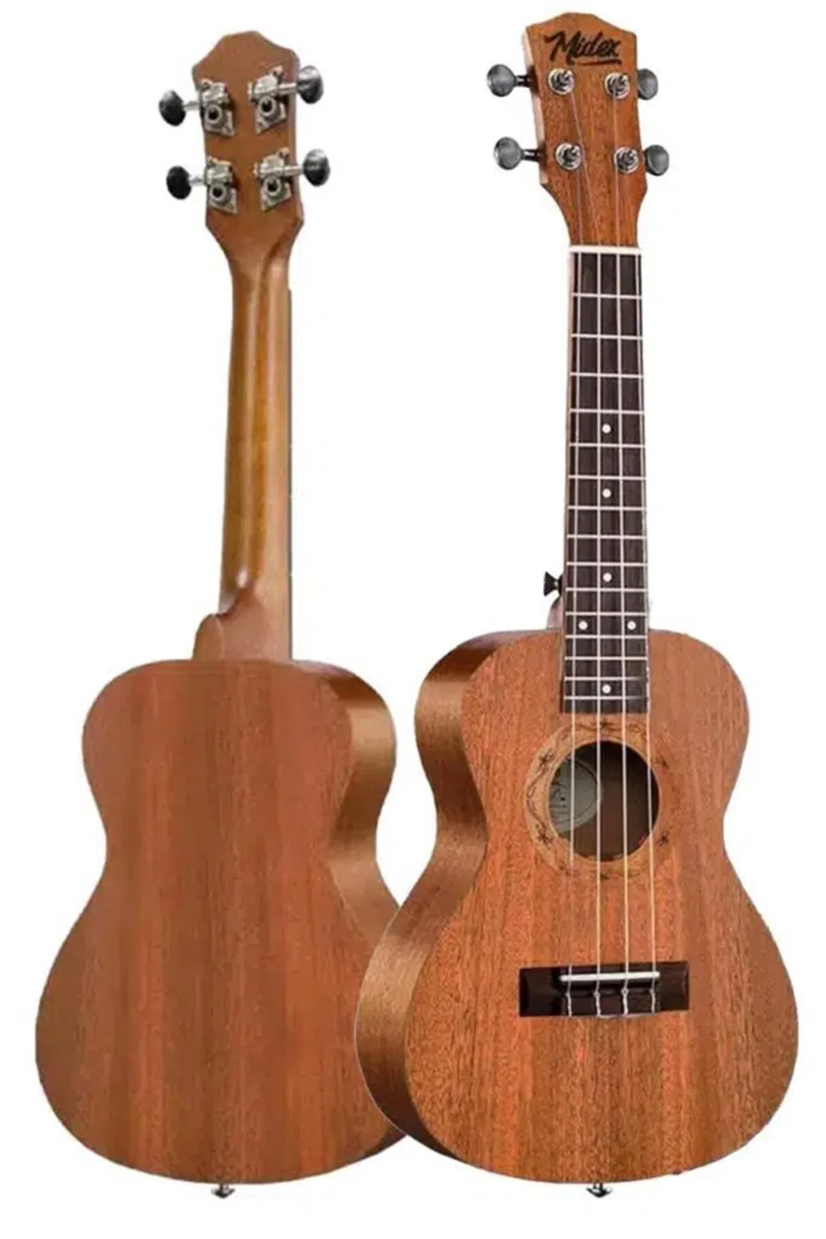 اوکلله SP 21M SET MAUN SOPRANO UKULELE SOFTCASE CAPO METHEN NOTE STICKER HANGER PENA Midex