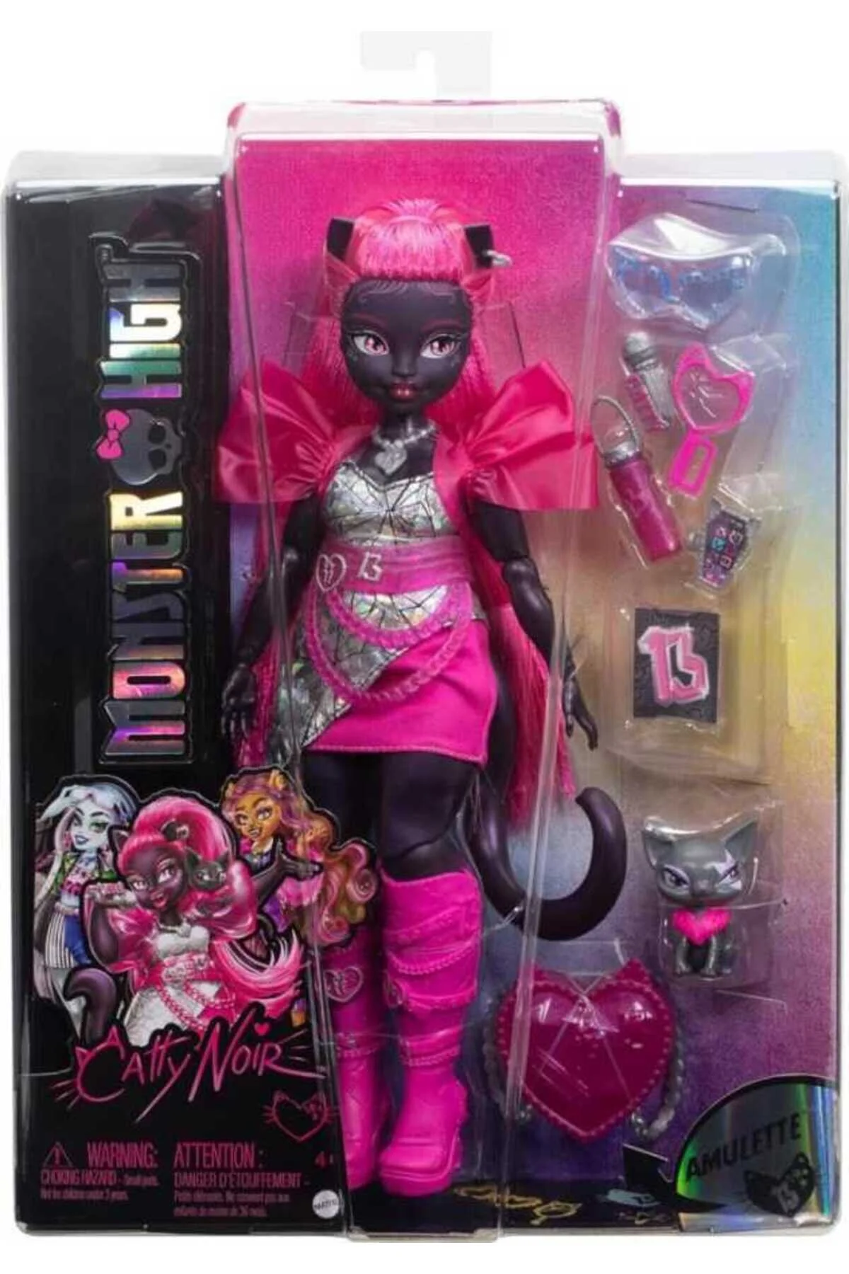 عروسک های مدل دوستان عجیب و غریب CATTY NOIR | HXH76 MONSTER HIGH