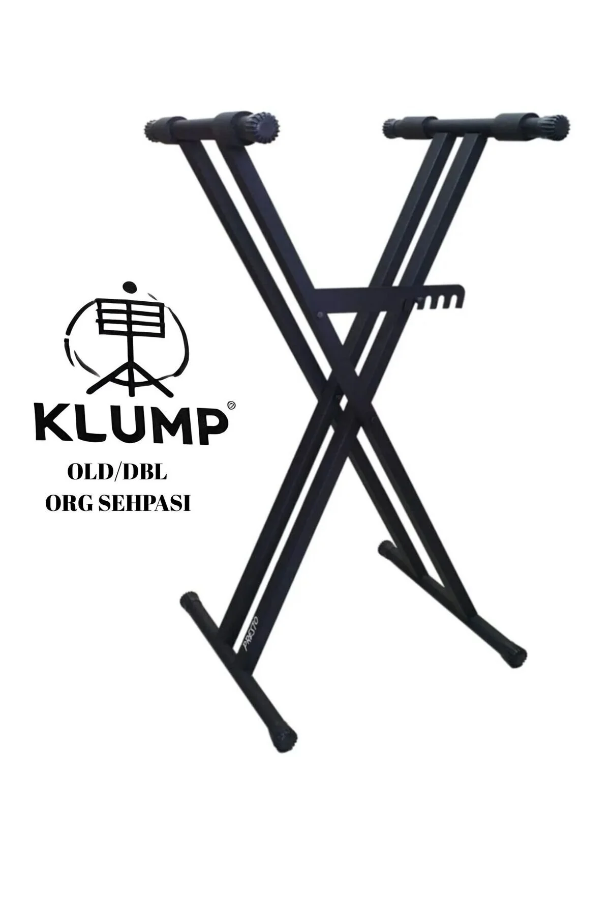 استند نت و ساز KLUMP PRS OLD DBL TITE ORG حرفه ای STAND DOUBLE FOOT Presto