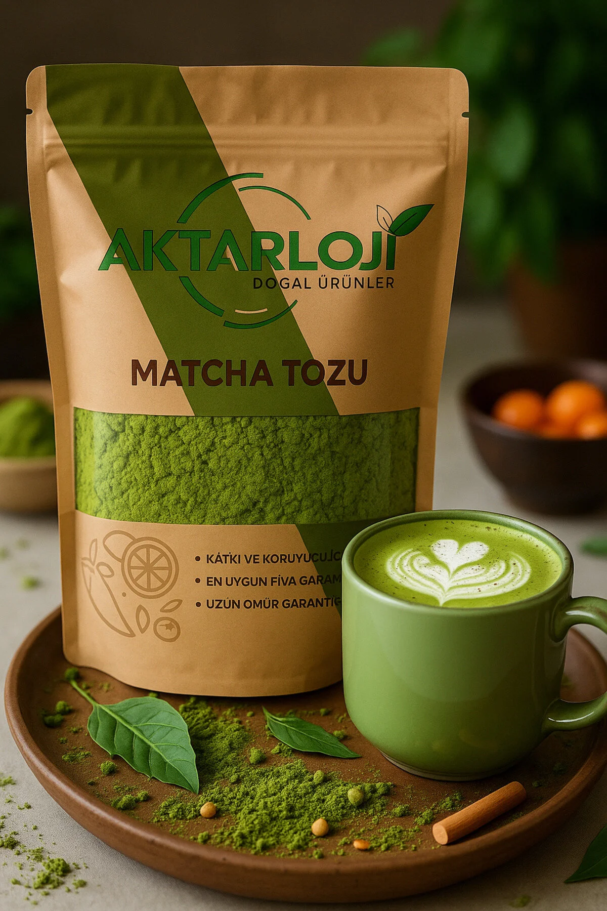 سایر دمنوش های گیاهی 50 گرم پودر MATCHA تازه درجه بندی شده aktarloji