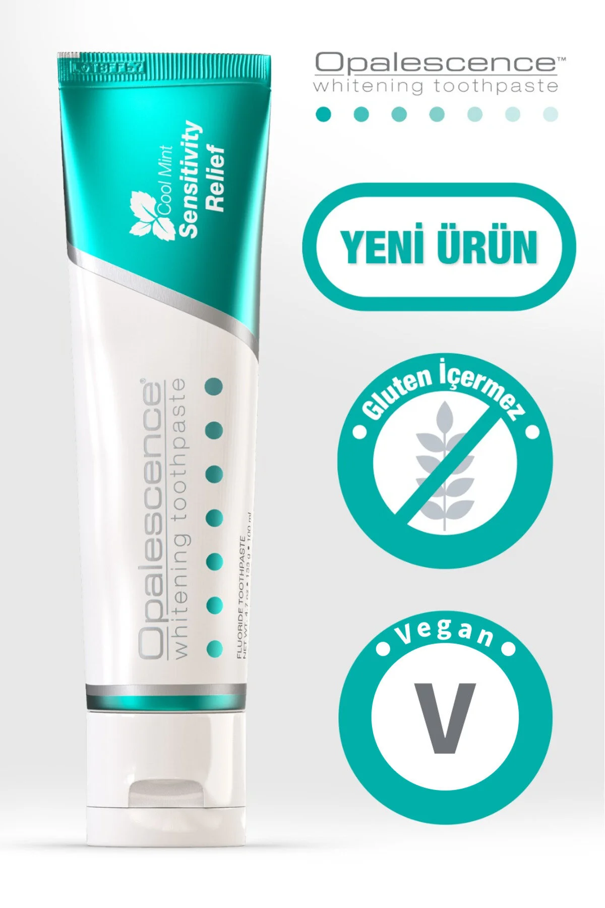 Opalescence خمیر دندان حساسیت برطرف کننده با علف‌چای معطر 100 میلی‌لیتر