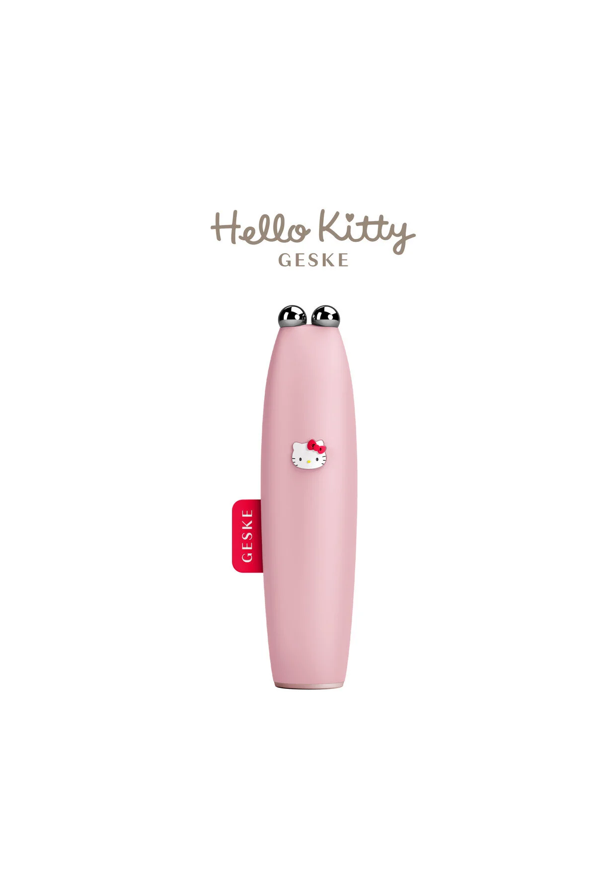 ماساژور صورت صورتی Hello Kitty Vibrating Micro Current Pen Smart قلم آسانسور ریز  geske