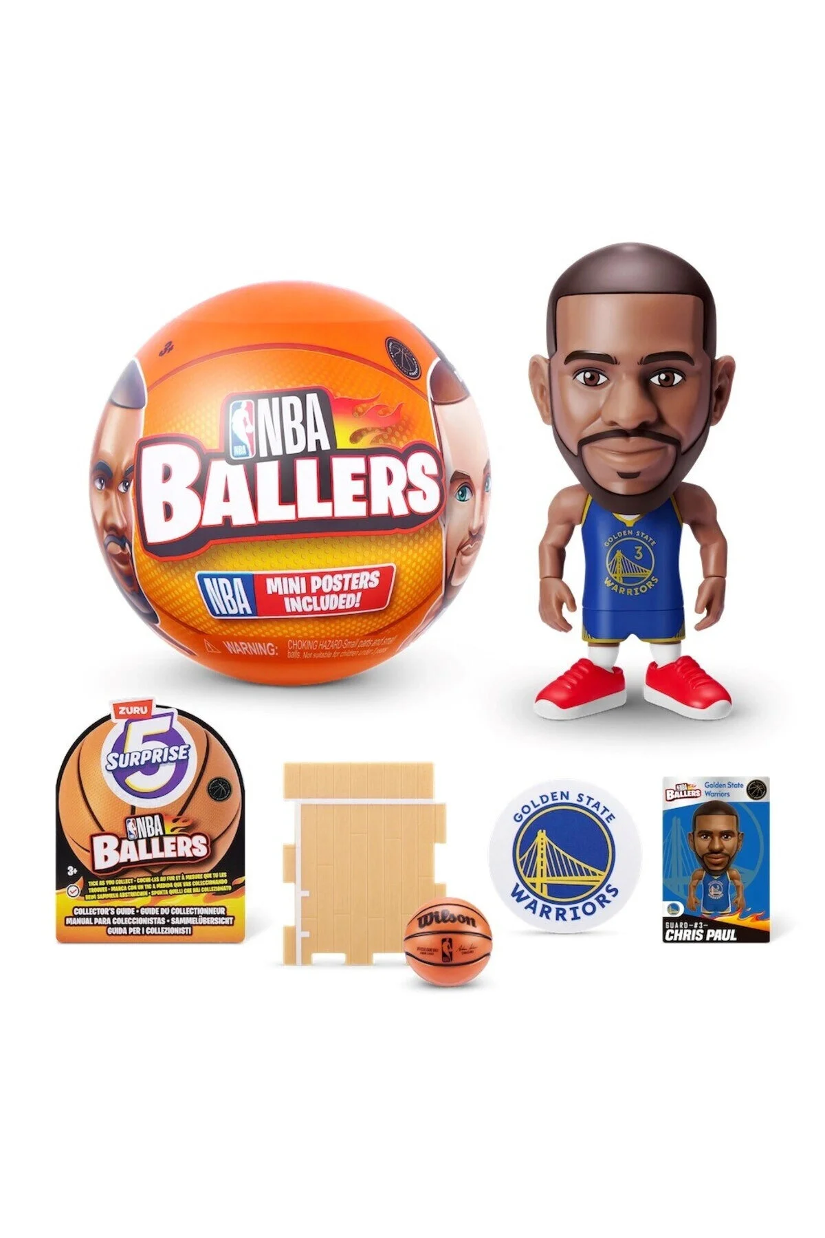 اسباب بازی های فیگور سورپرایز 5 تعجب آور NBA BALLERS S1 PACKAGE SURPRISE 5UN00000 GIOCHI PREZIOSI