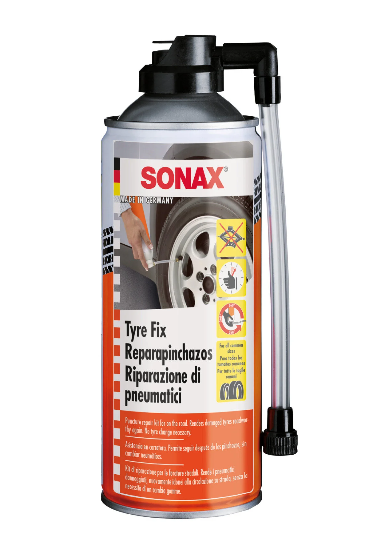 محصول مراقبت از لاستیک کیت تعمیر تایر 400 میلی لیتر Sonax
