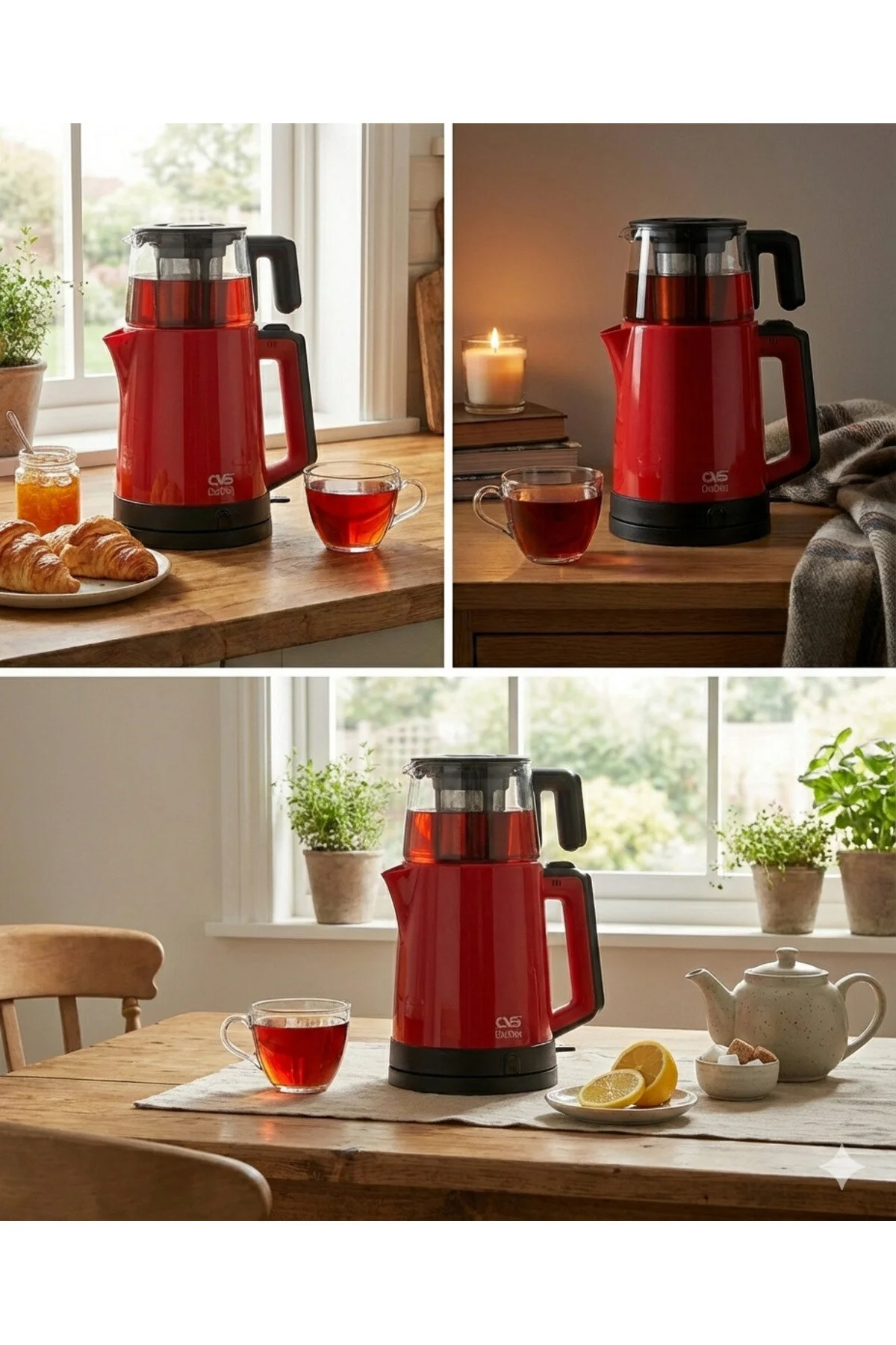 چای ساز دستگاه چایچان DN1526 CVS