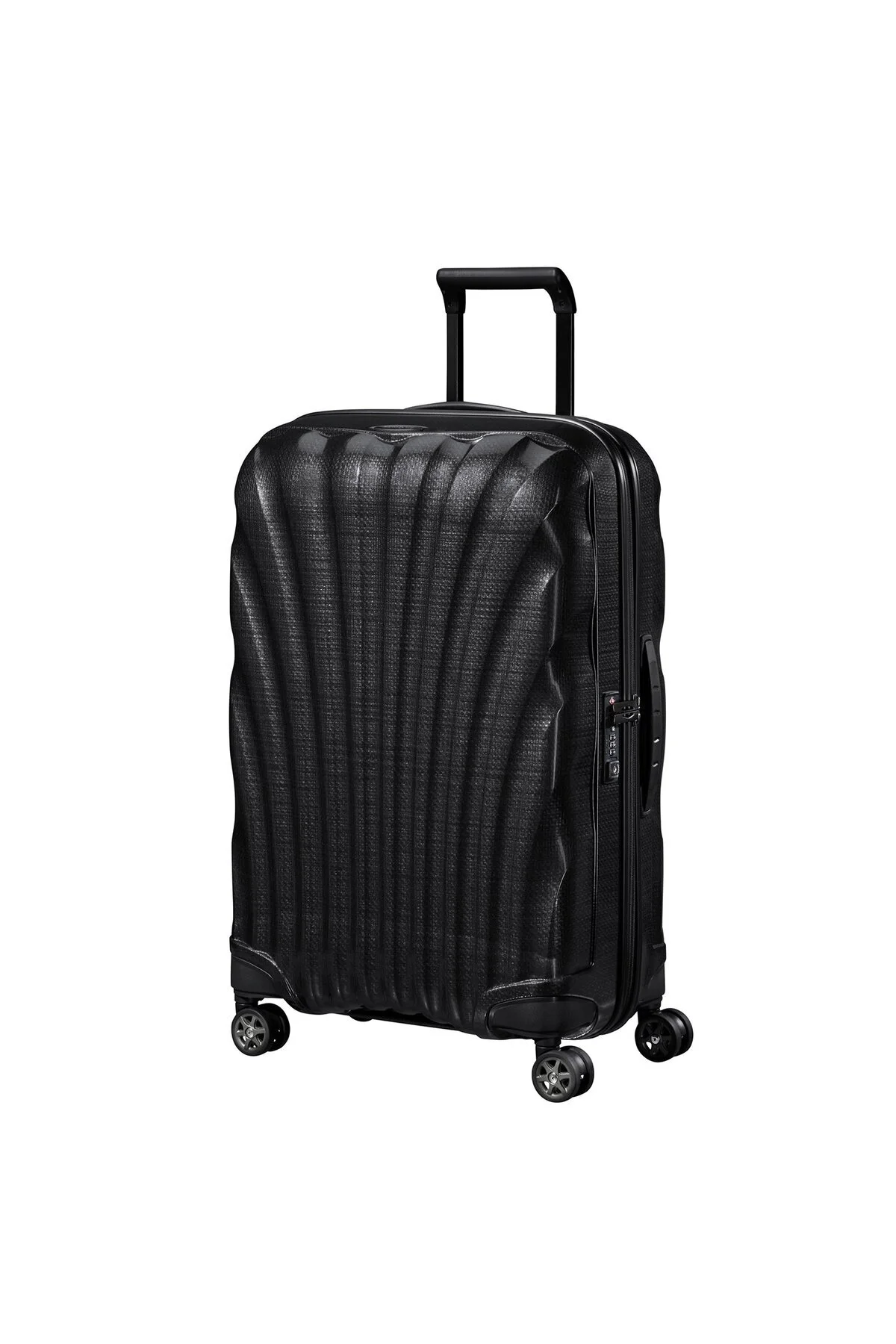 چمدان و ساک مشکی مردانه زنانه C LITE 4 SIZE 69CM Samsonite