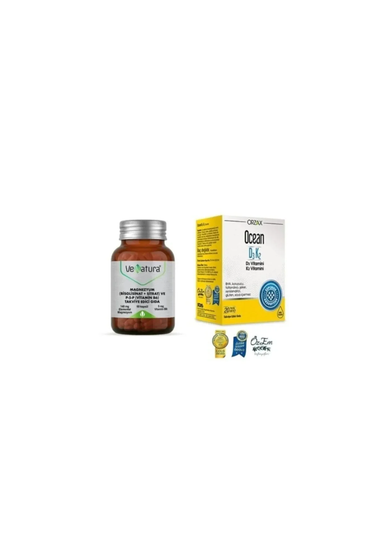 مکمل ویتامین D3 و K2 با فرمول ویژه و بسته 60 عددی واناتورا Venatura