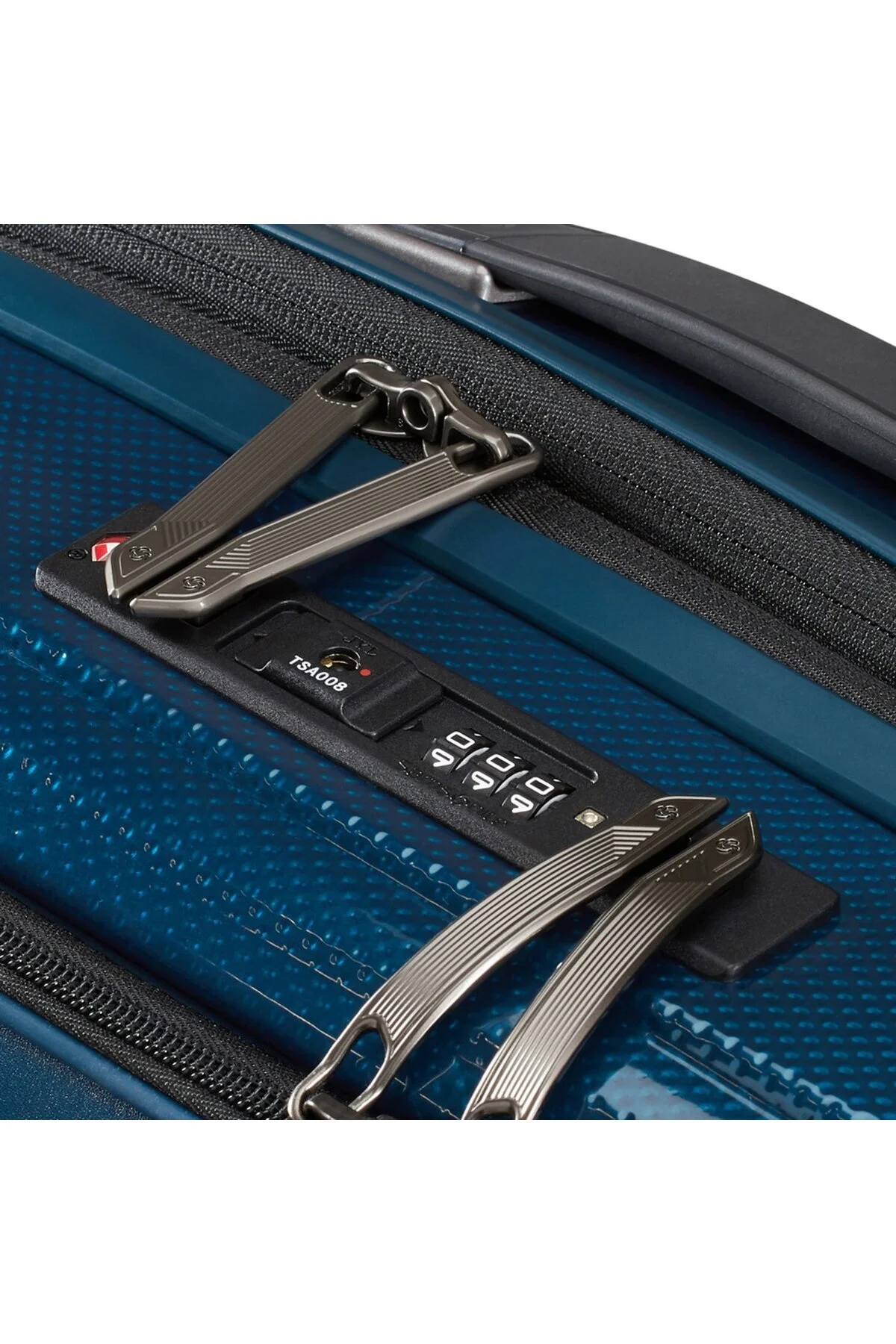 چمدان و ساک آبی مردانه زنانه اندازه کابین پروکسیس اورجینال Samsonite