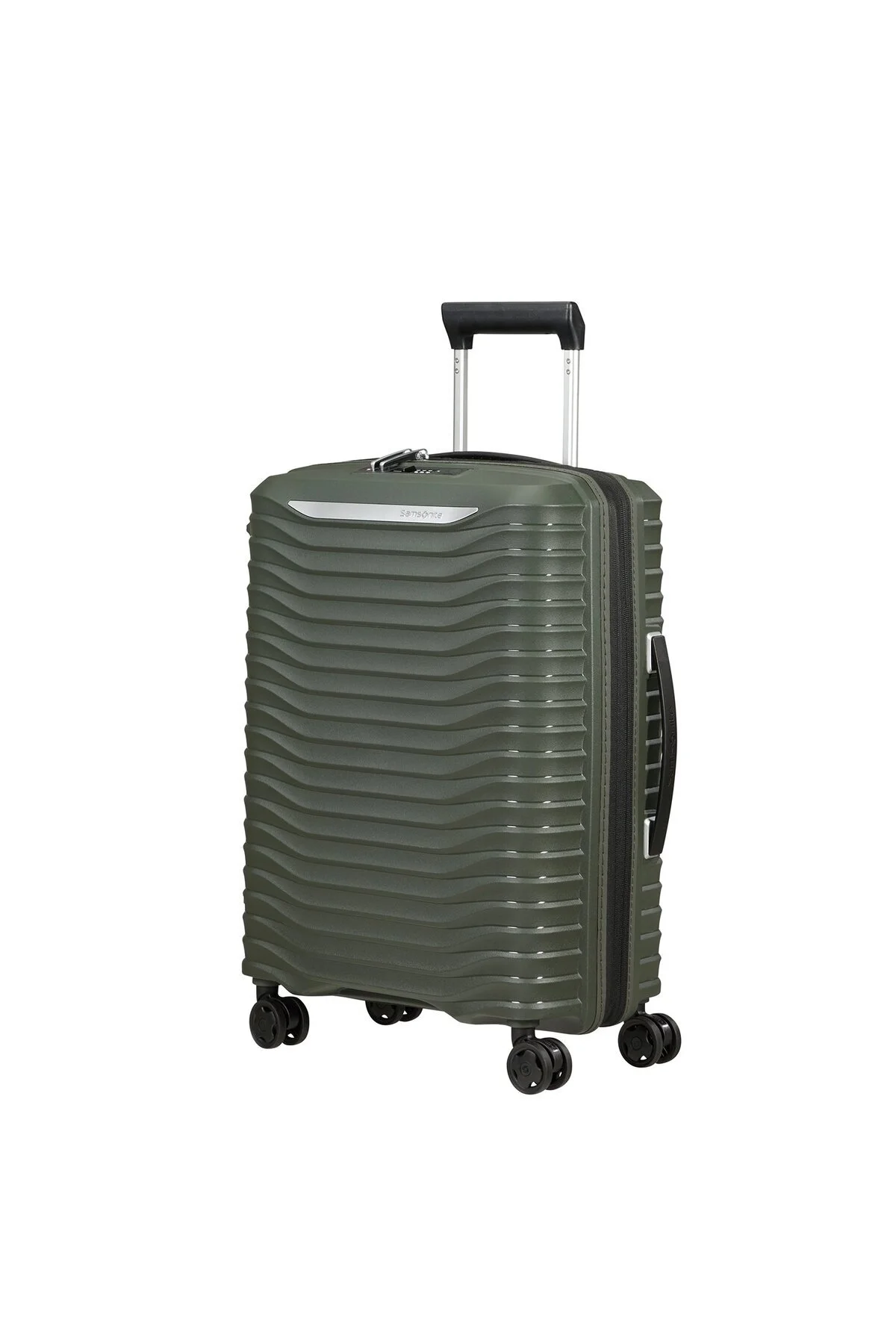 چمدان و ساک مشکی مردانه زنانه Upscape 4 چرخ مفصلی اندازه کابین 55 سانتی متر 168869 Samsonite