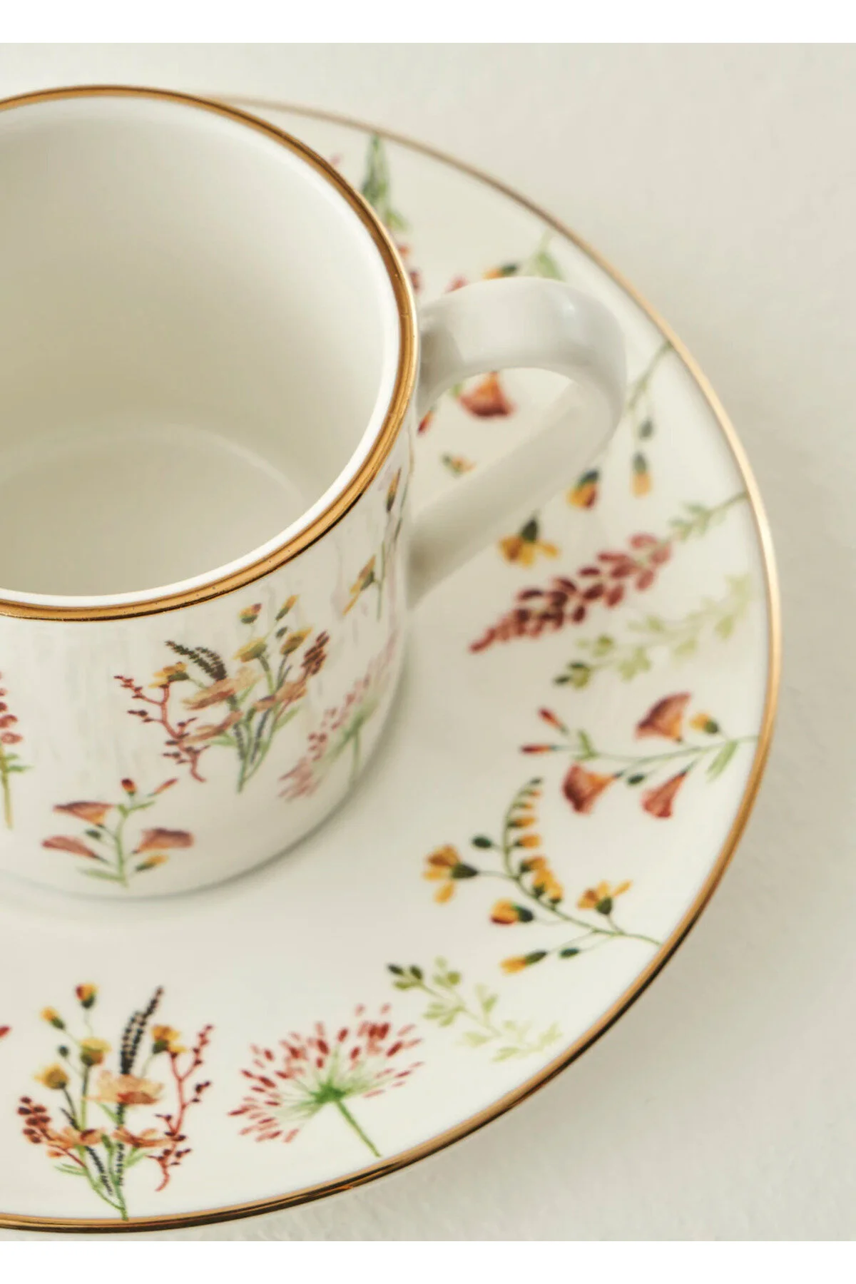 فنجان قهوه مجموعه 2 تکه PLORCELAIN PORCELAIN 90 سی Bella Maison