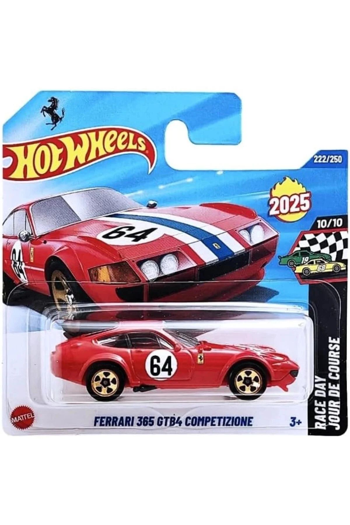 مدل خودرو فراری 365 GTB4 COMPETIZIONE HYW48 اورجینال HOT WHEELS