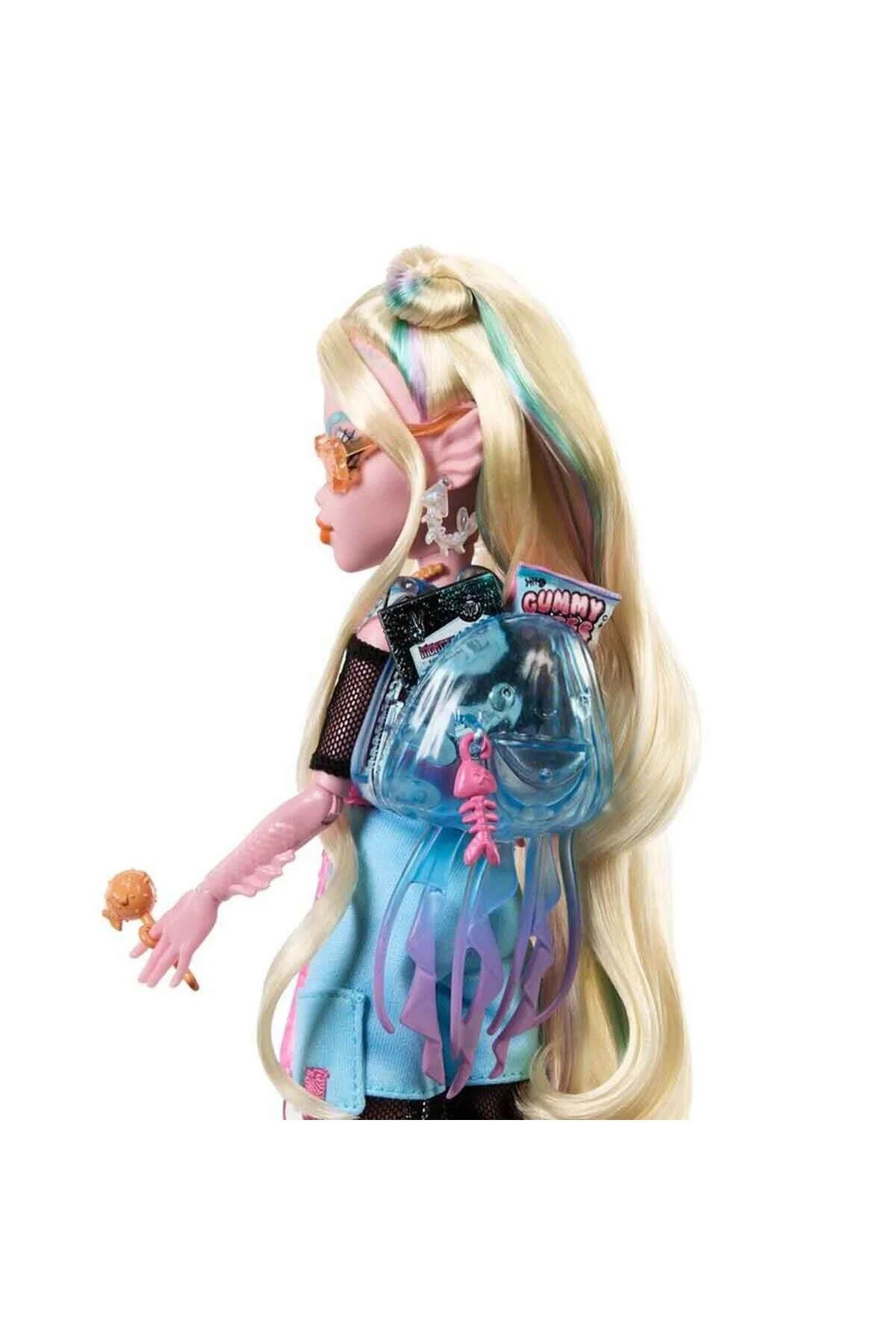 عروسک های مدل پسرانه و دخترانه بچگانه نوزادان شخصیت اصلی HPD53 موهای BUN LAGOONA BLUE HXH75 MONSTER HIGH